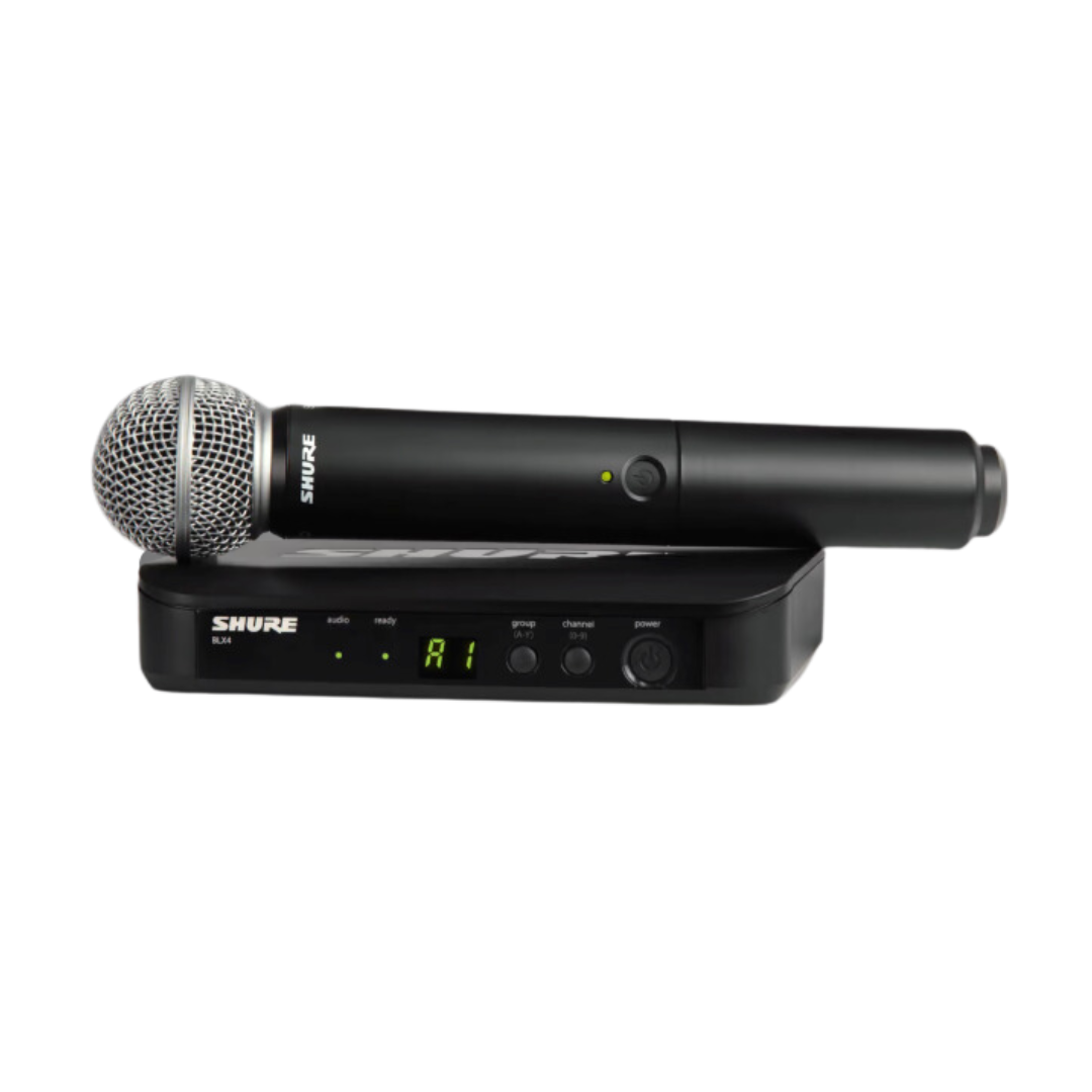 Shure BLX24R/SM58 Wireless Handheld Microphone System - H11 Band