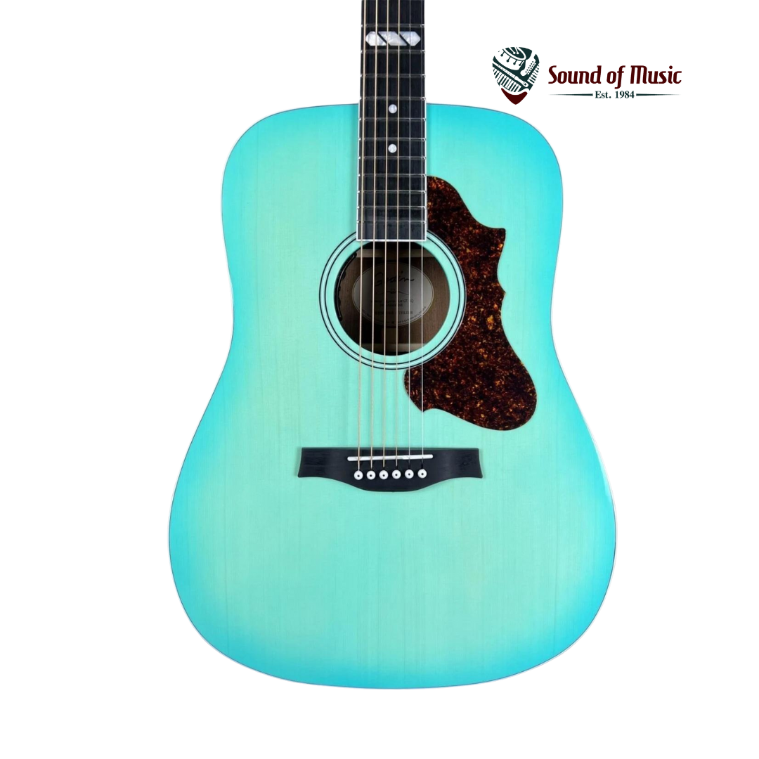 Godin Imperial Laguna Blue GT EQ with TRIC Case