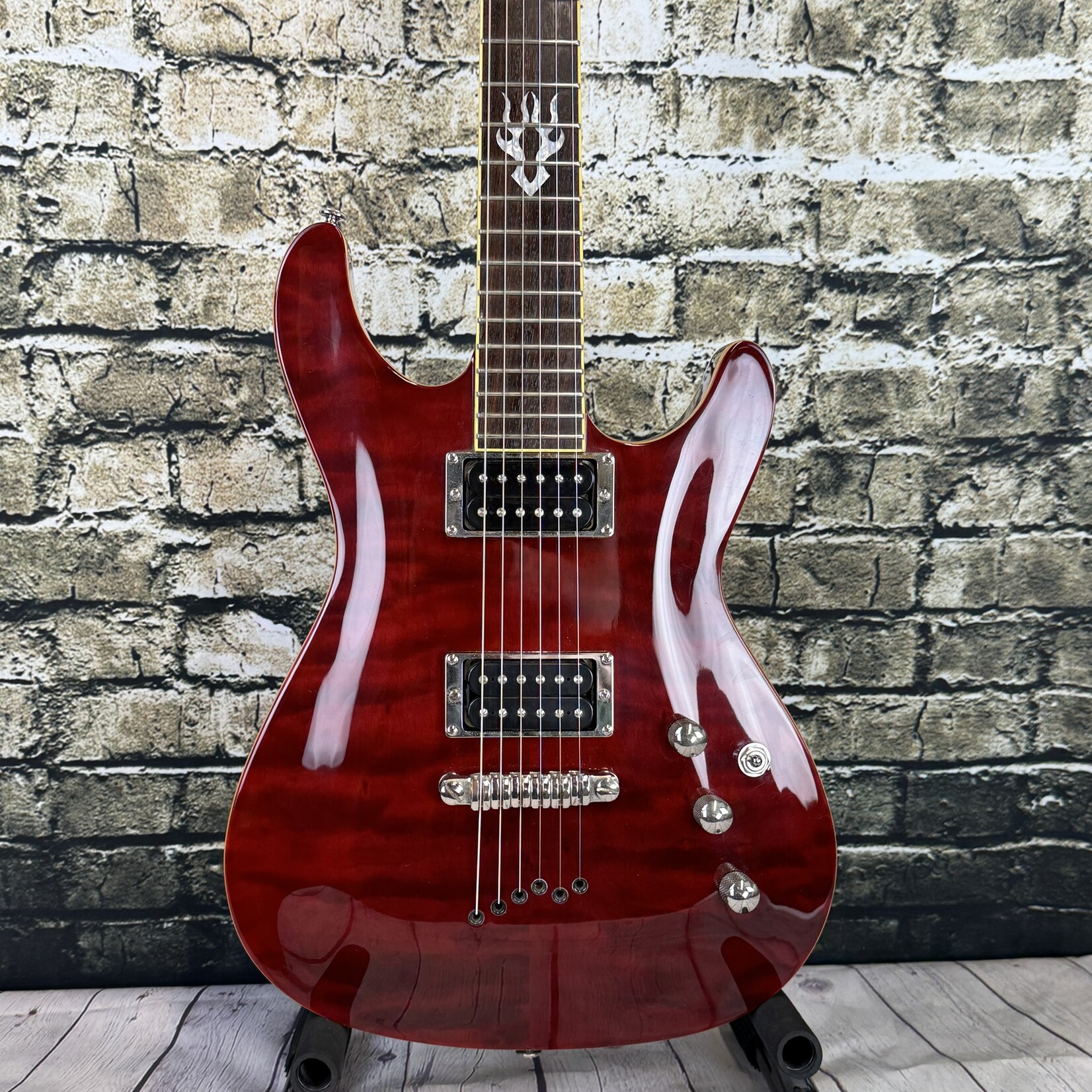 Ibanez 2005 SZ520QM Electric Guitar - Quilted Ruby (Used)