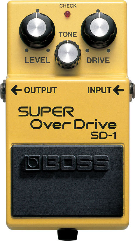 Boss SD-1 Super Overdrive Overdrive Pedal