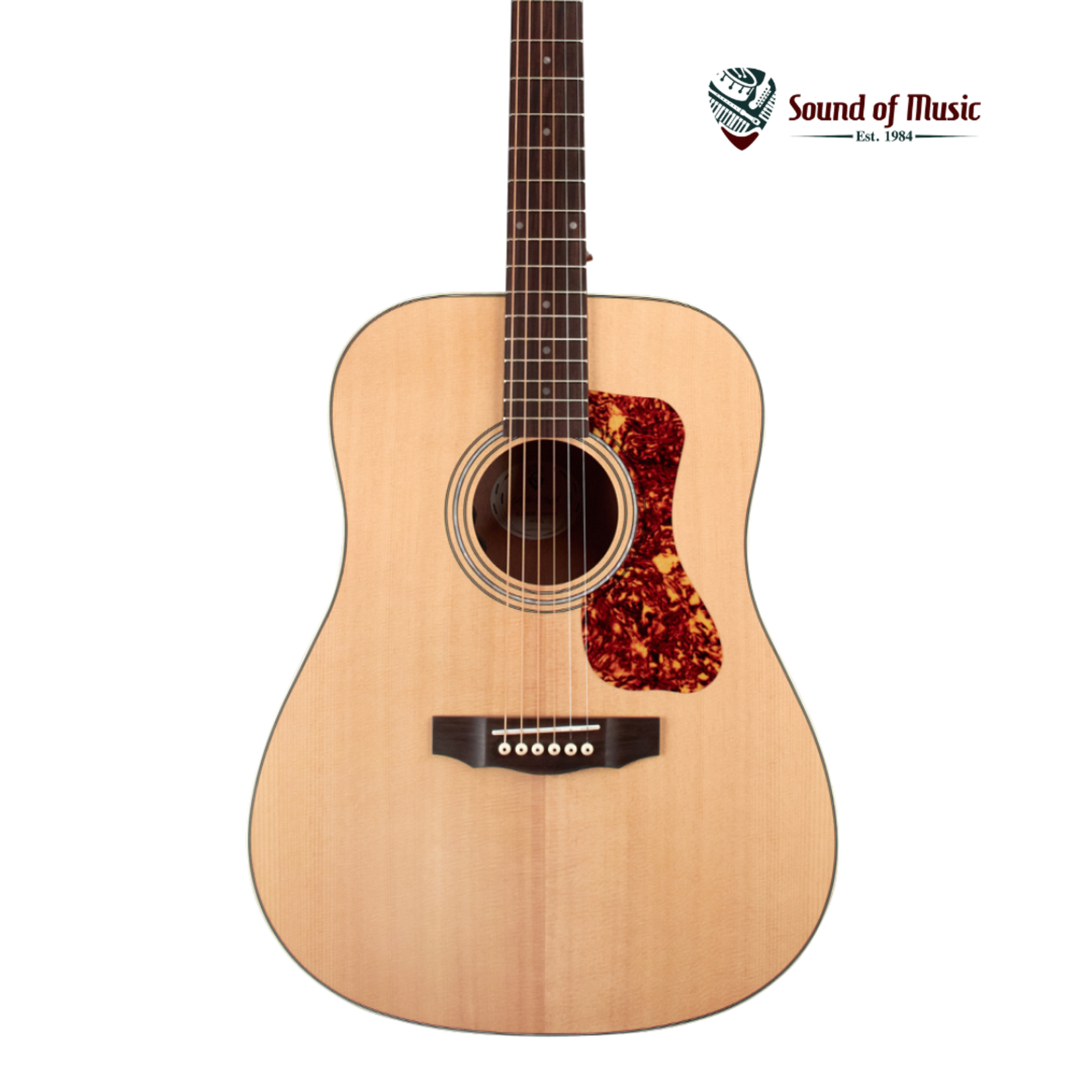 Guild D-240E Acoustic-Electric Guitar - Natural