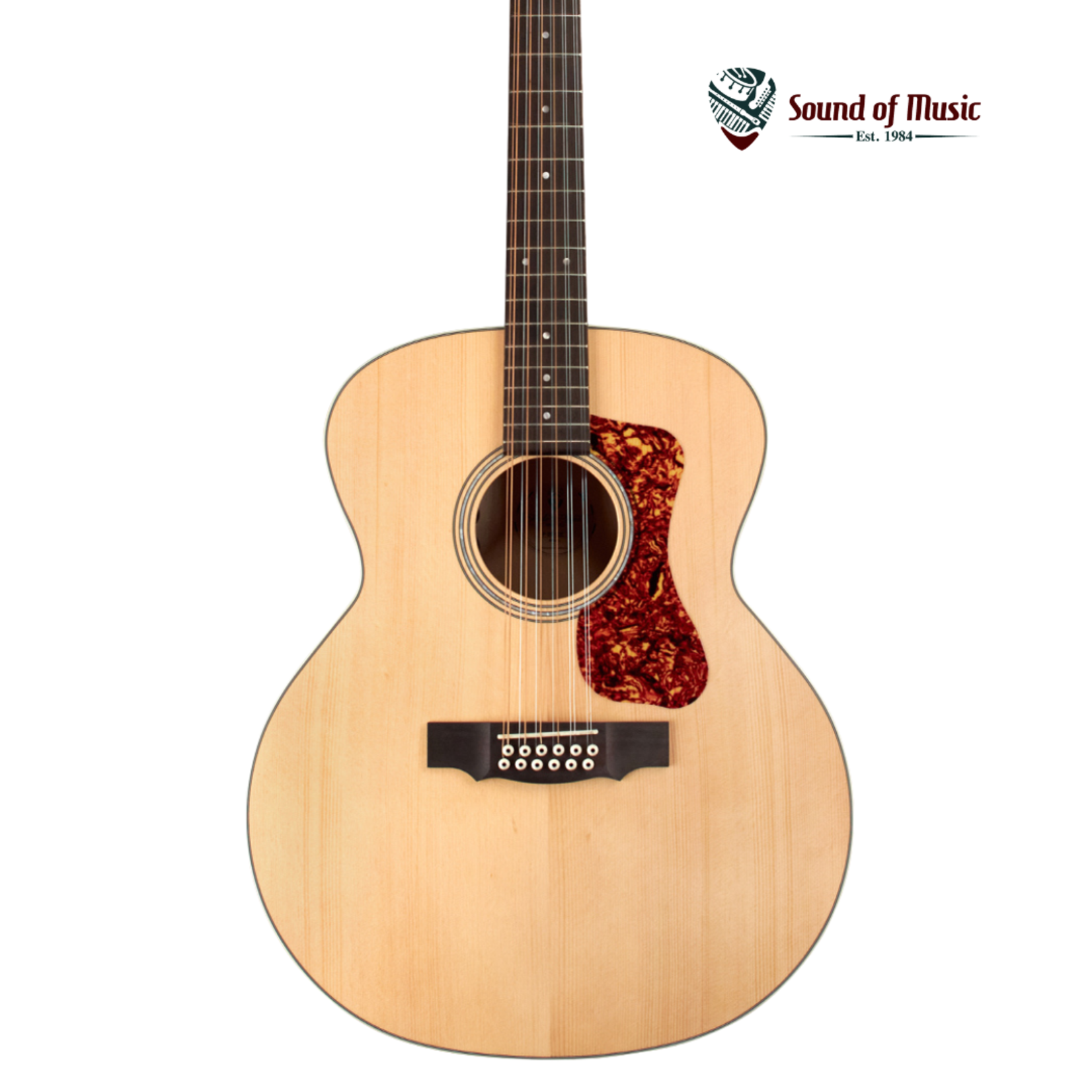 Guild F-2512E 200 Archback 12-String Acoustic-Electric Guitar - Maple Blonde