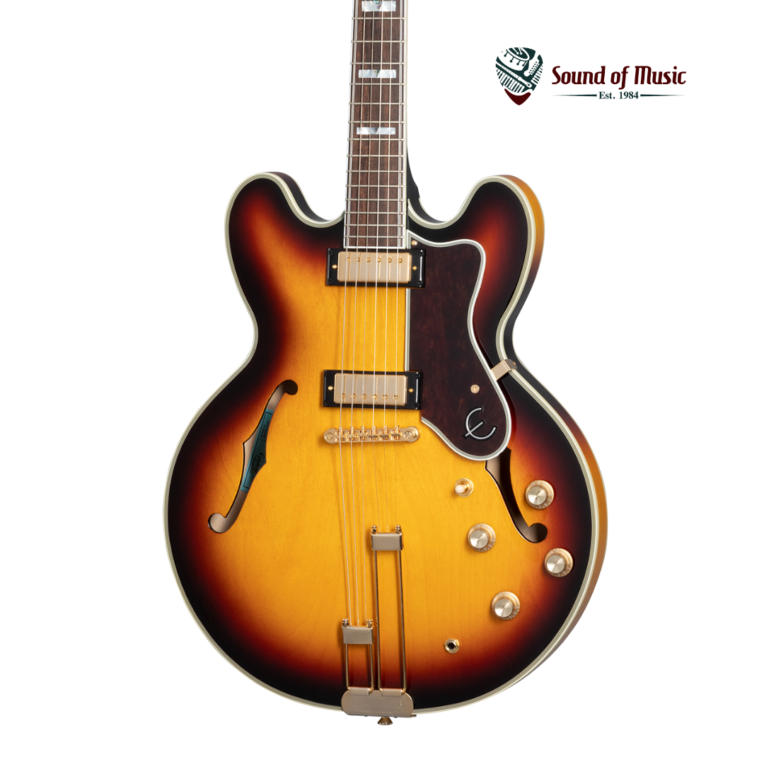 Epiphone Sheraton Semi-Hollowbody Guitar W/Gig Bag - Vintage Sunburst