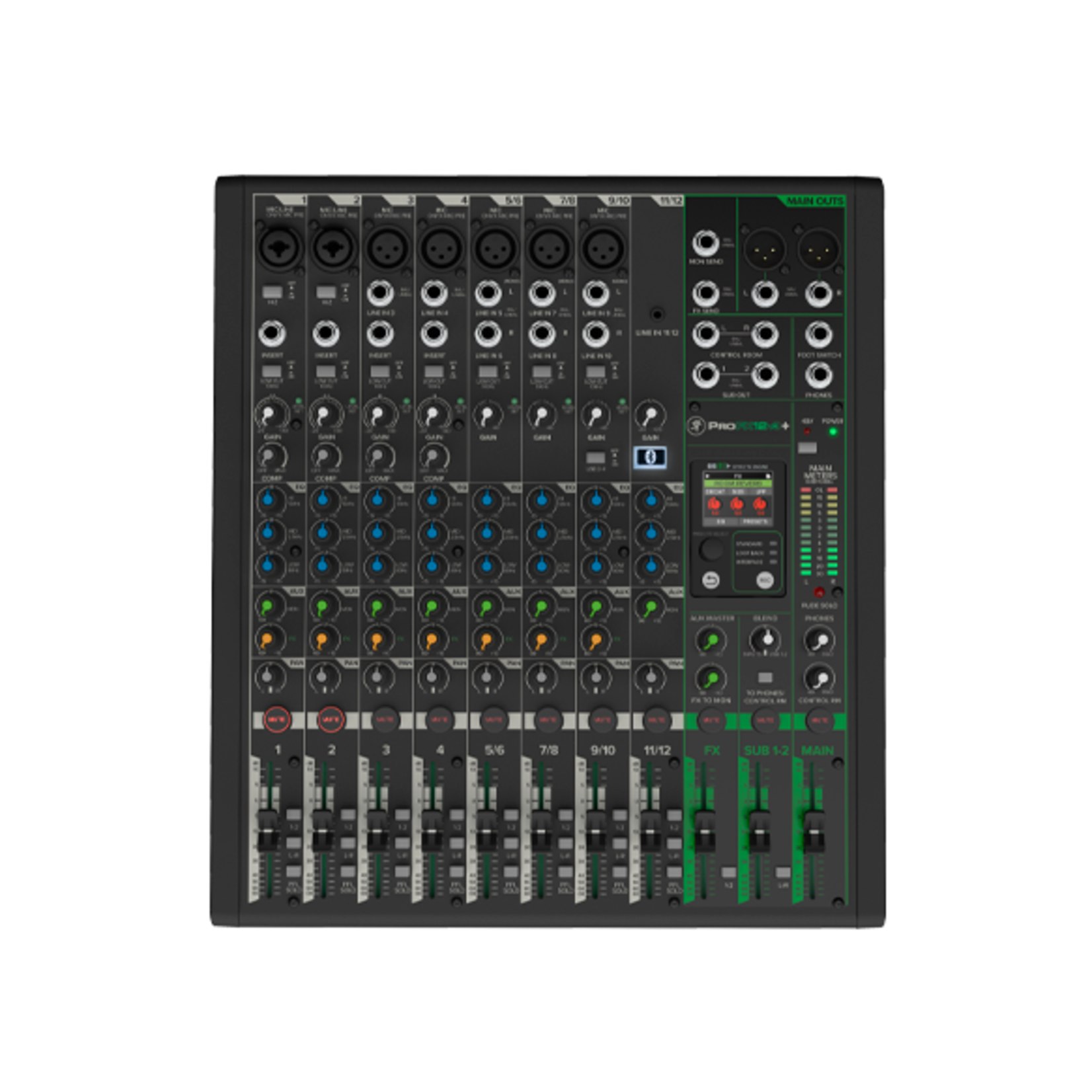 Mackie ProFX12v3+ 12 Channel USB Mixer W/Enhanced FX