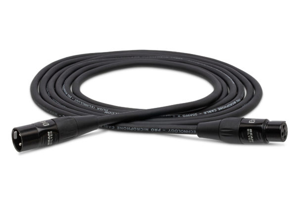 Hosa Pro Microphone Cable, REAN XLR3F to XLR3M - 30 ft