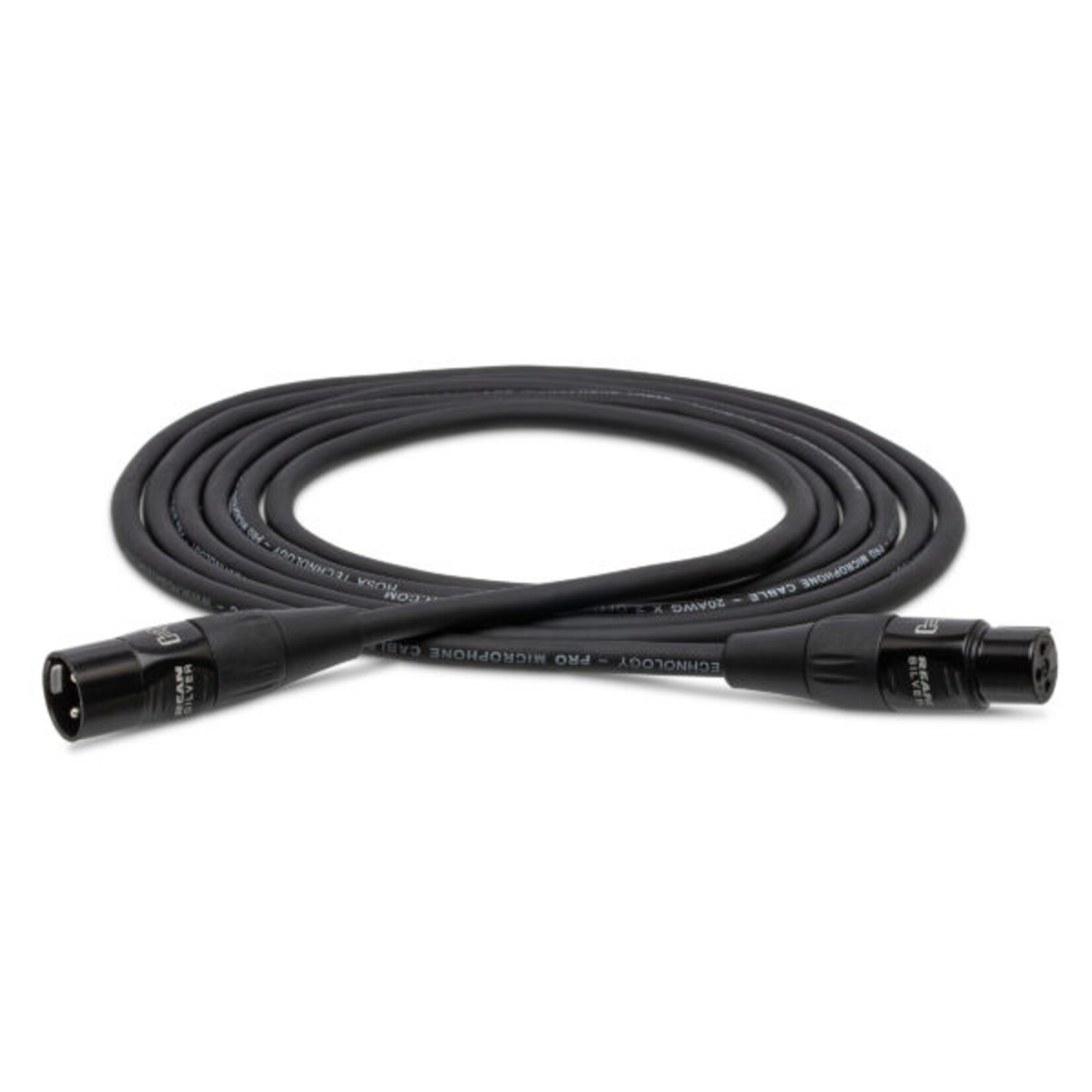Hosa Pro Microphone Cable, REAN XLR3F to XLR3M - 15 ft