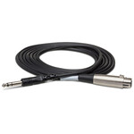 Hosa Hosa Balanced Interconnect, XLR3F to 1/4 in TRS - 5 ft