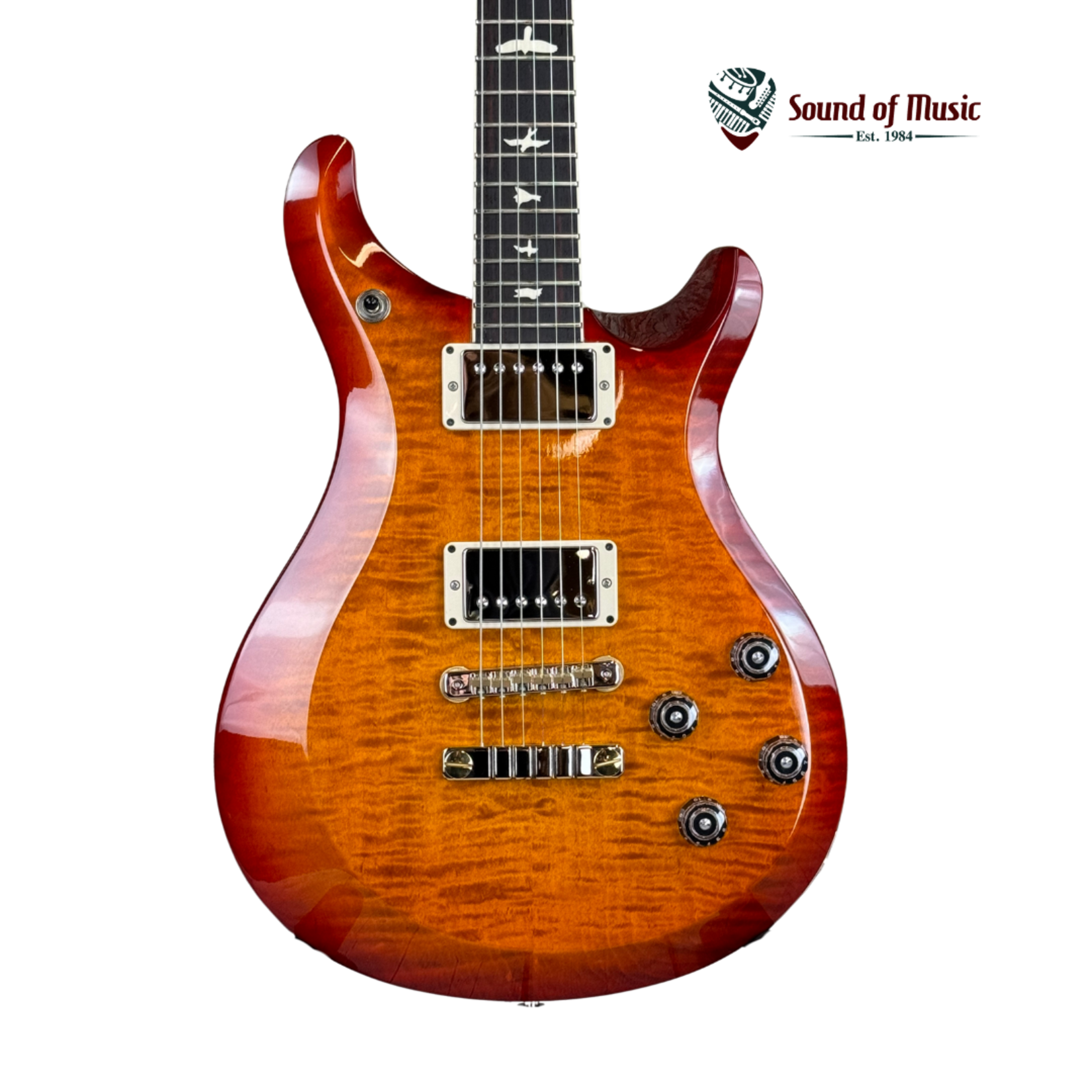 PRS S2 McCarty 594 Electric Guitar W/Gig Bag - Dark Cherry Sunburst