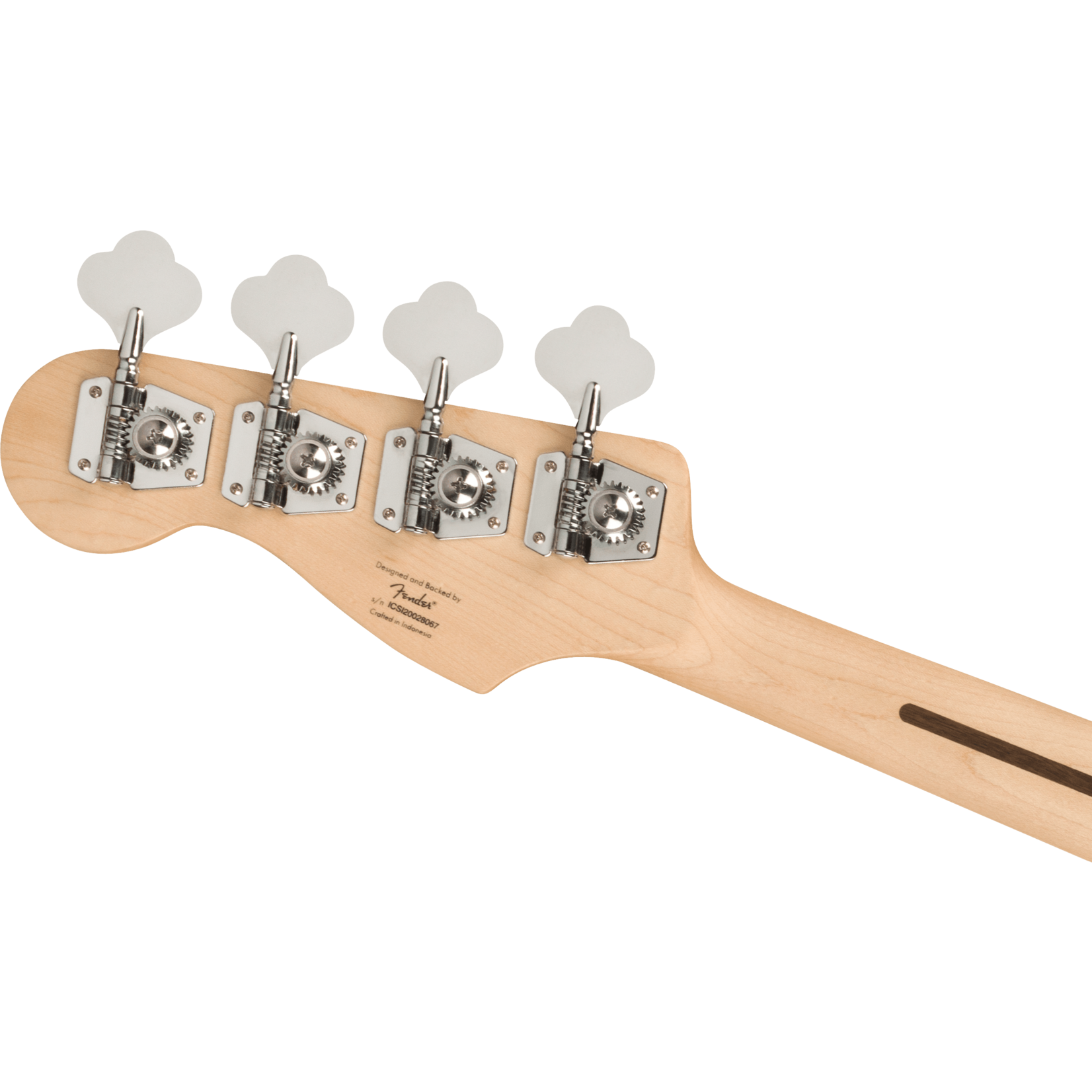Squier Affinity Series Jazz Bass, Laurel Fingerboard, Black Pickguard - Burgundy Mist