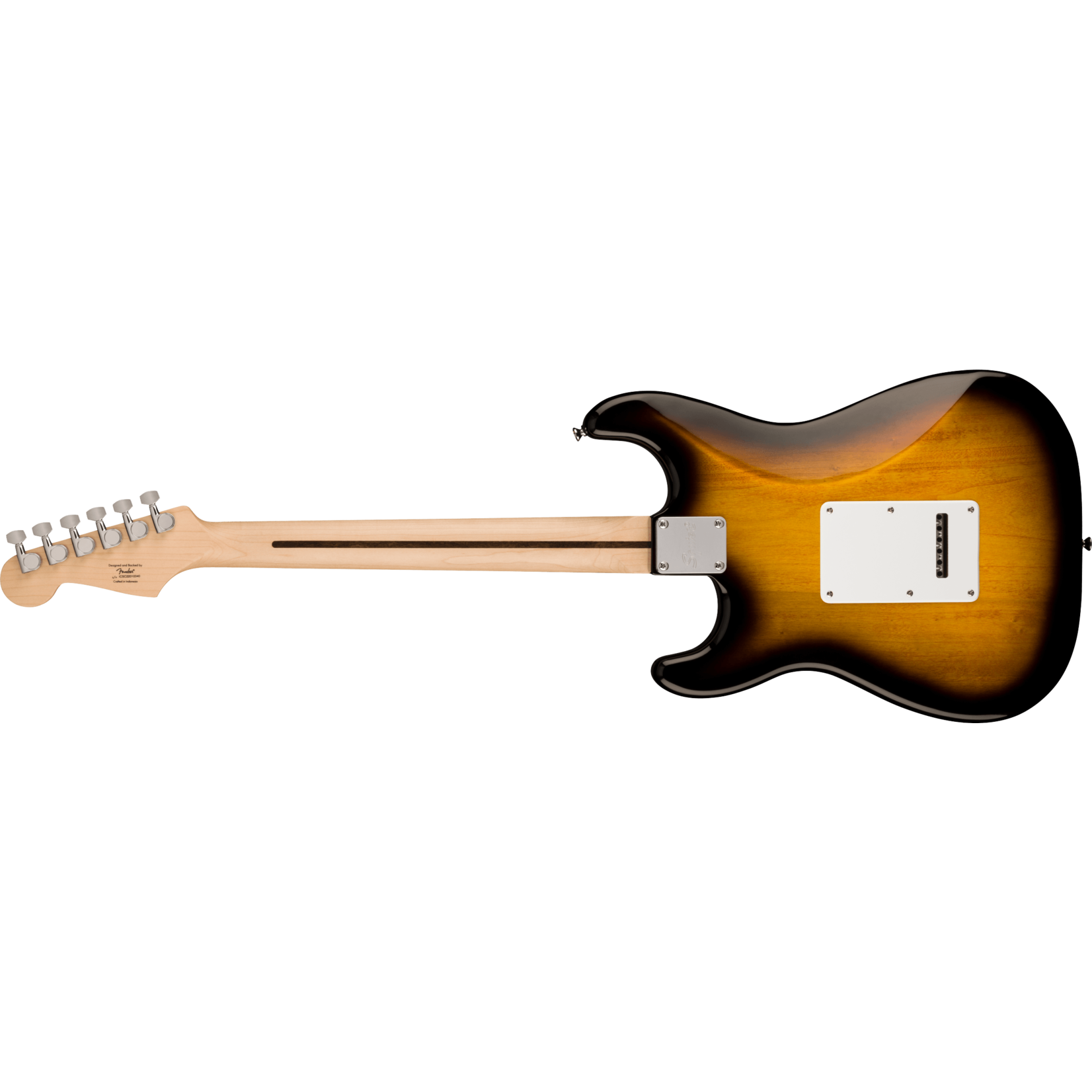 Squier Sonic Stratocaster, Maple Fingerboard, White Pickguard - 2-Color Sunburst