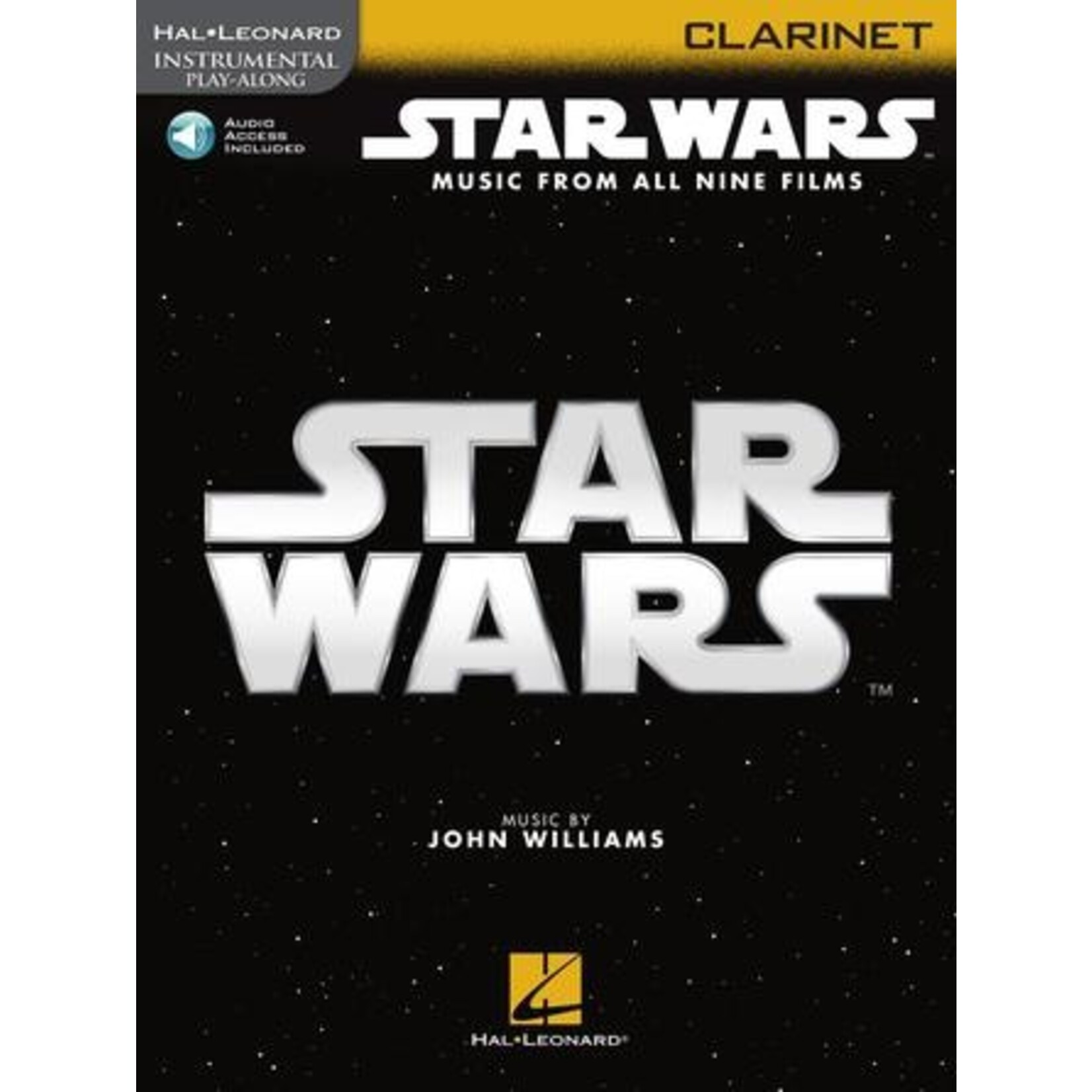 Star Wars - Instrumental Play-Along for Clarinet Music W/Audio Online