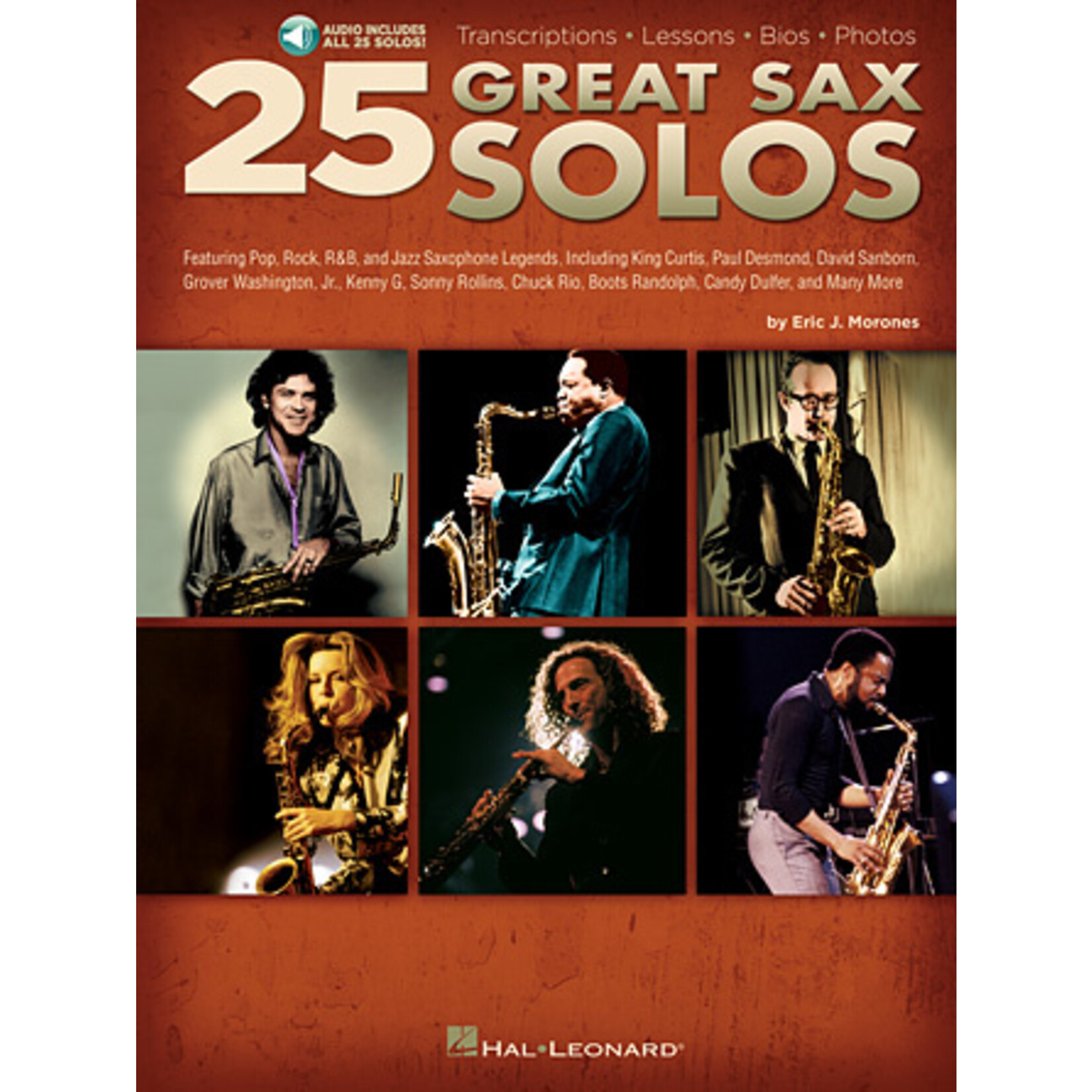 25 Great Sax Solos Transcriptions & Lessons W/Audio Online