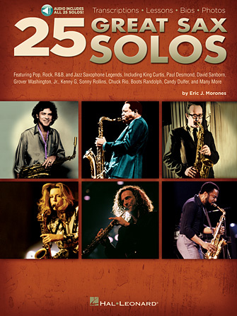 25 Great Sax Solos Transcriptions & Lessons W/Audio Online