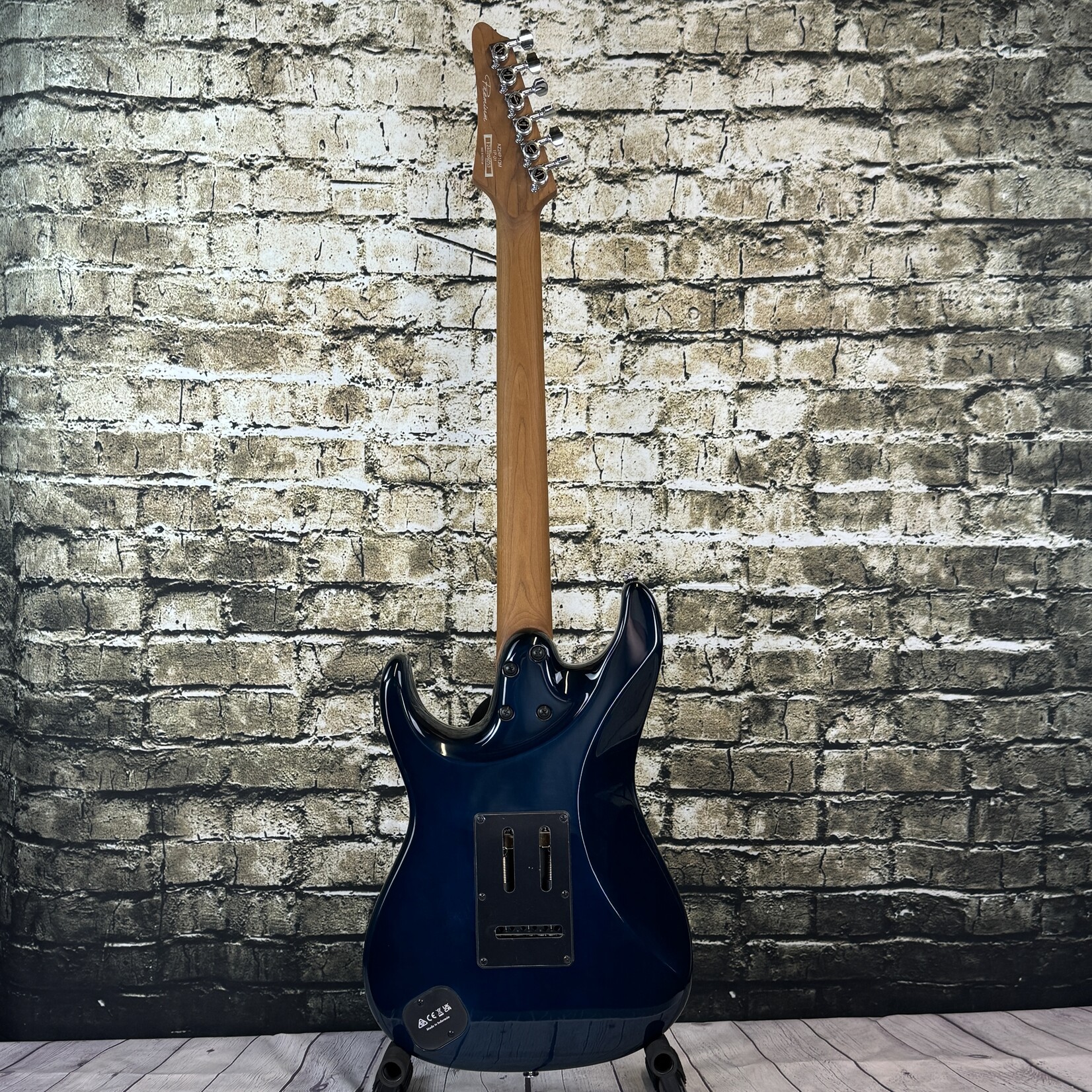 Ibanez Premium AZ24P1QM Electric Guitar - Deep Ocean Blonde