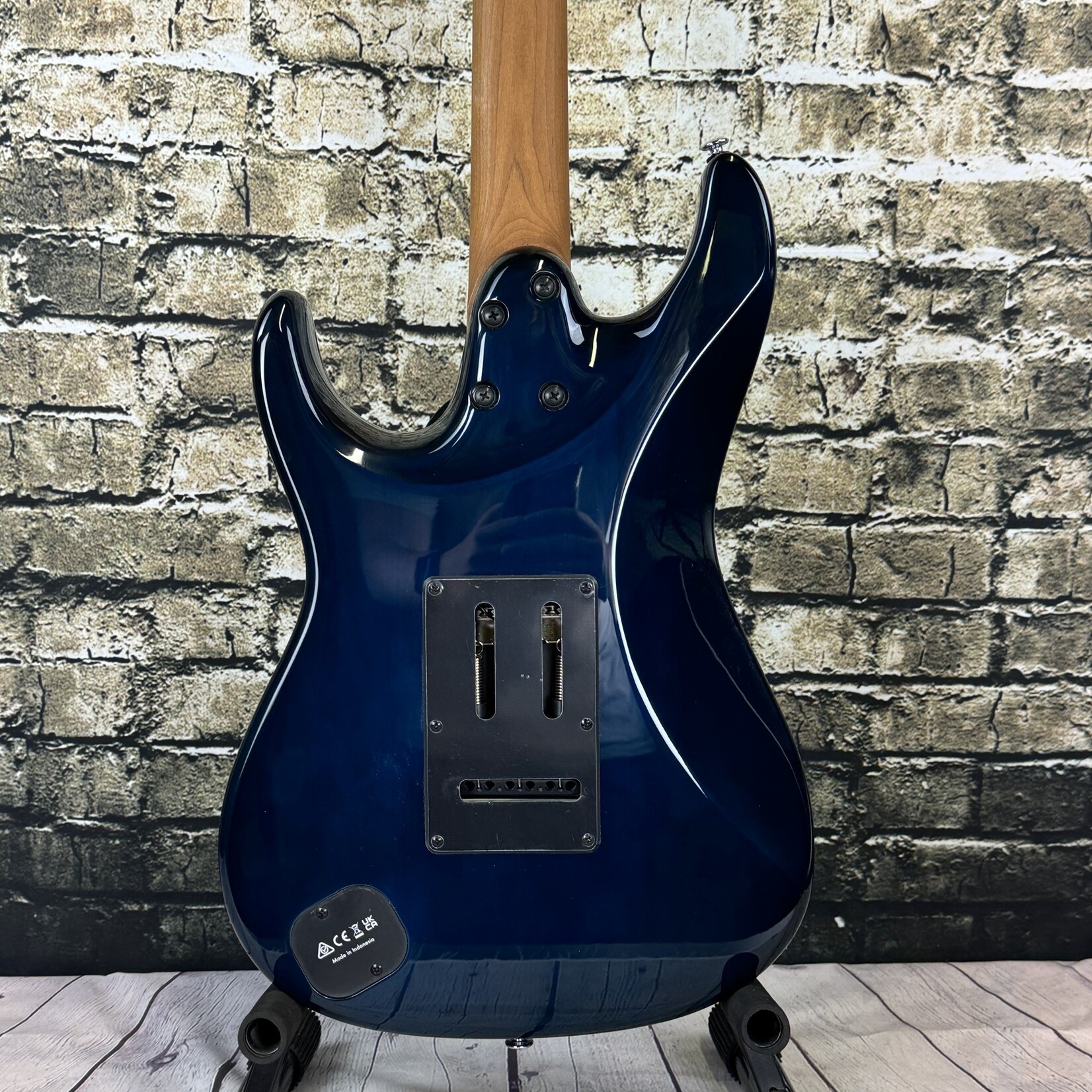 Ibanez Premium AZ24P1QM Electric Guitar - Deep Ocean Blonde