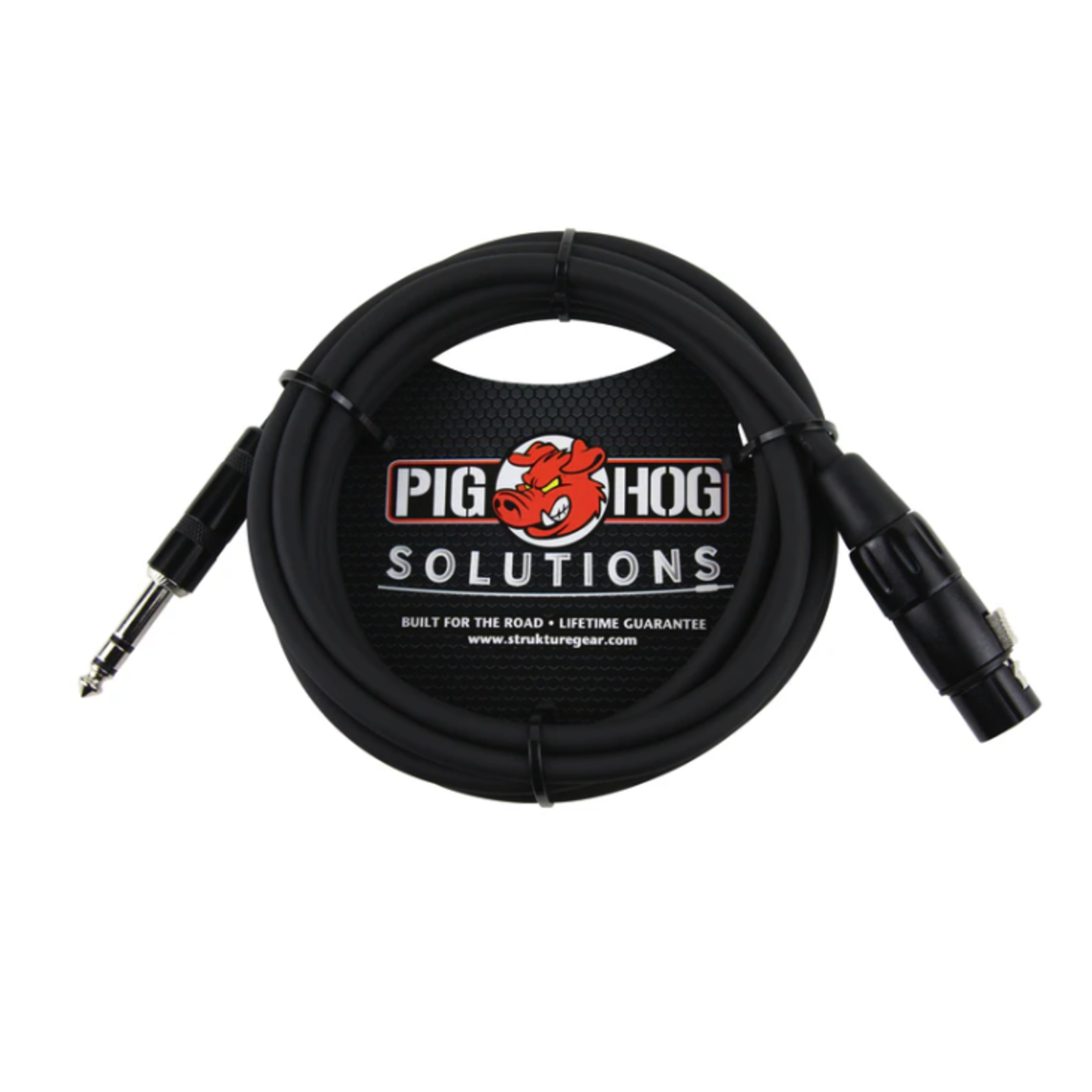 Pig Hog Solutions - 10ft TRS(M)-XLR(F) Balanced Cable