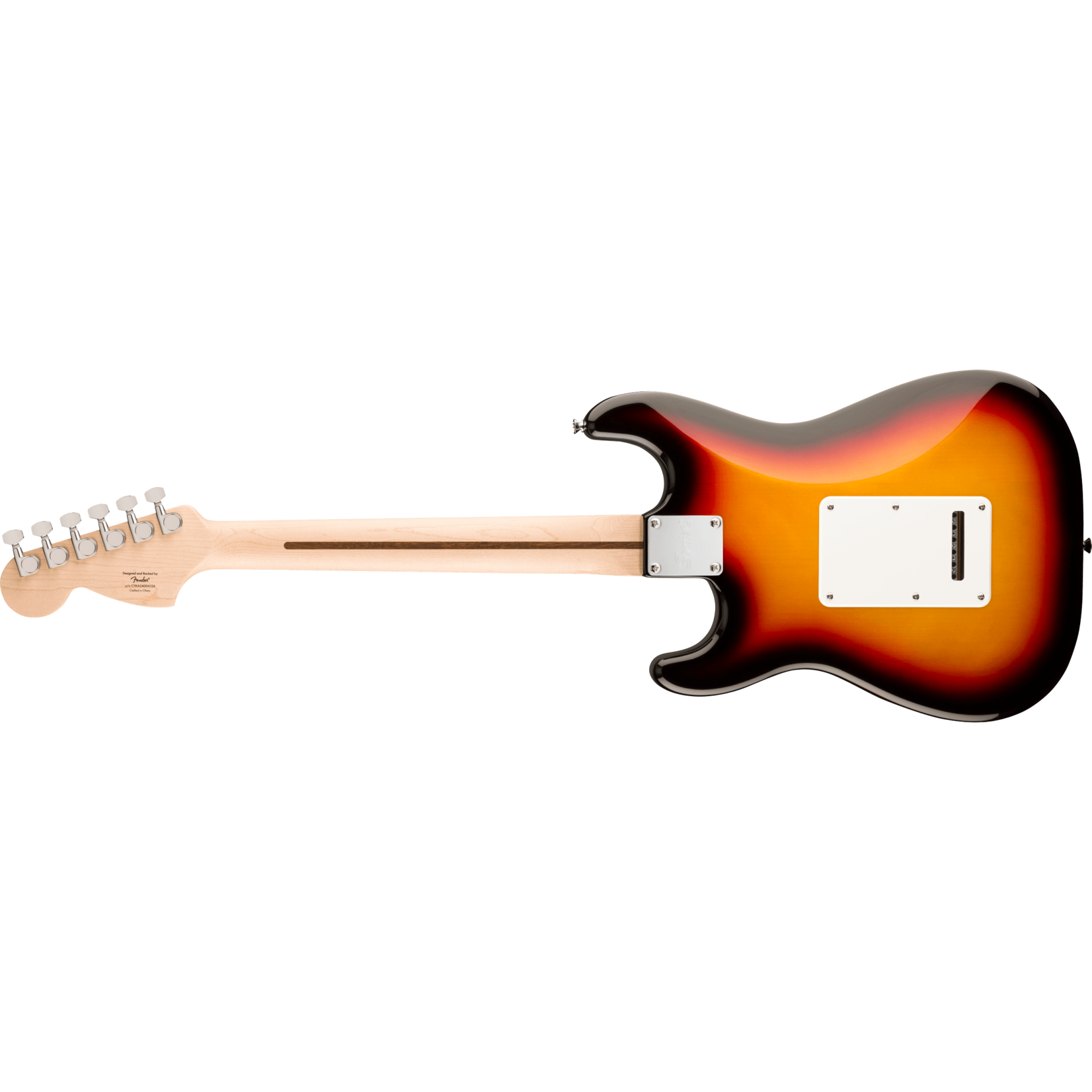 Squier Affinity Series™ Stratocaster® Junior HSS, Laurel Fingerboard, White Pickguard - 3-Color Sunburst