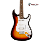 FENDER Squier Affinity Series™ Stratocaster® Junior HSS, Laurel Fingerboard, White Pickguard - 3-Color Sunburst