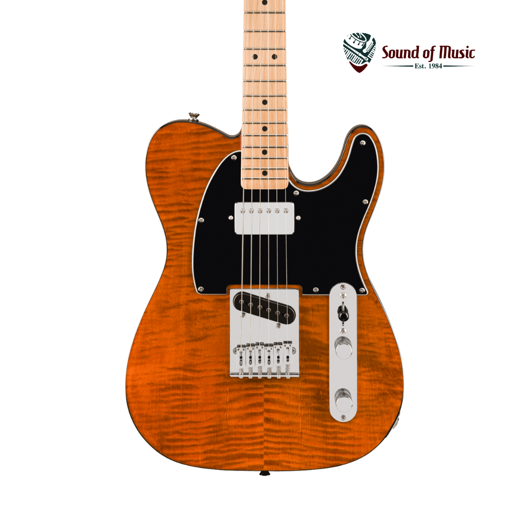 Squier Affinity Series™ Telecaster® FMT SH, Maple Fingerboard, Black Pickguard - Mocha