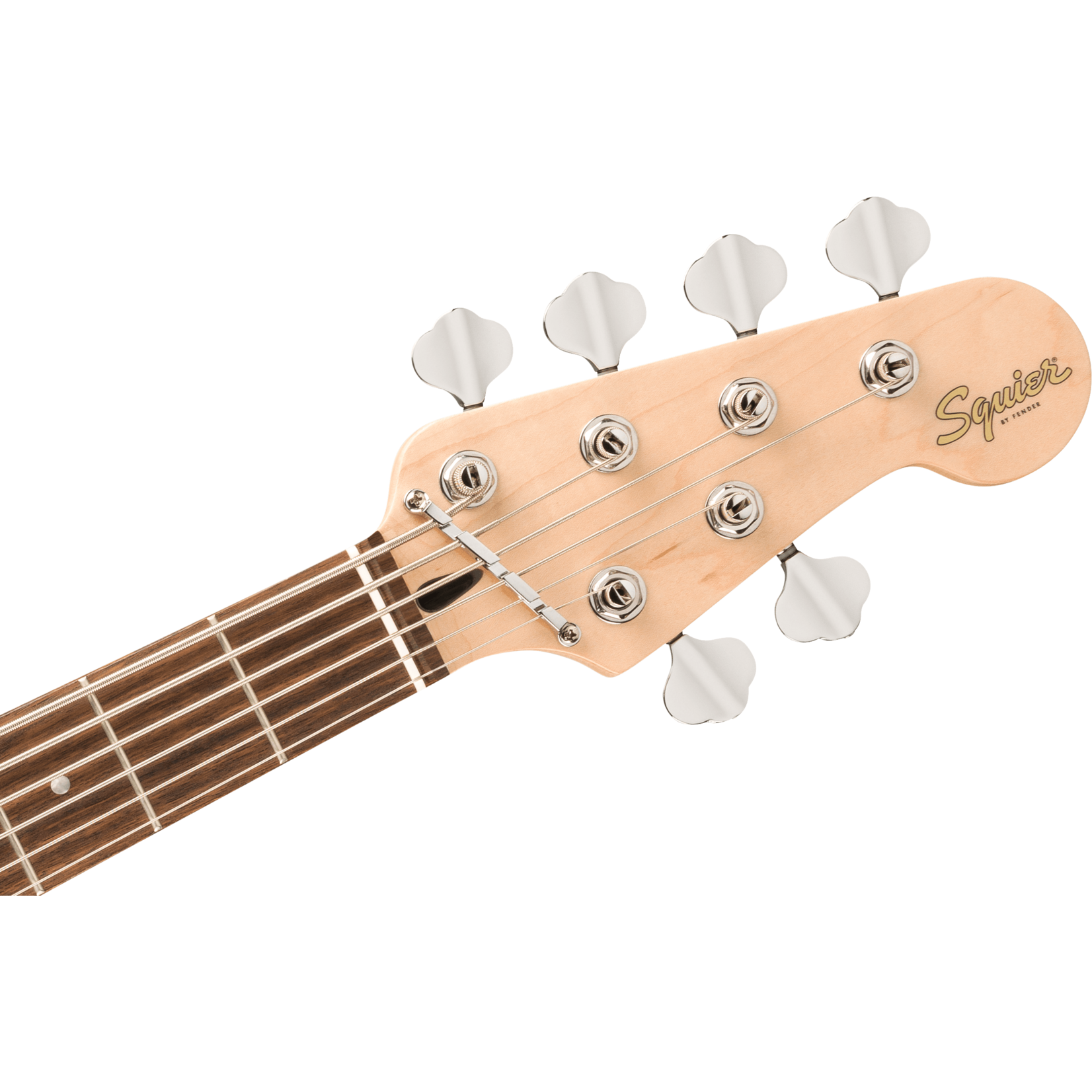 Squier Affinity Series™ Jazz Bass® VI, Laurel Fingerboard, Black Pickguard - Black Metallic
