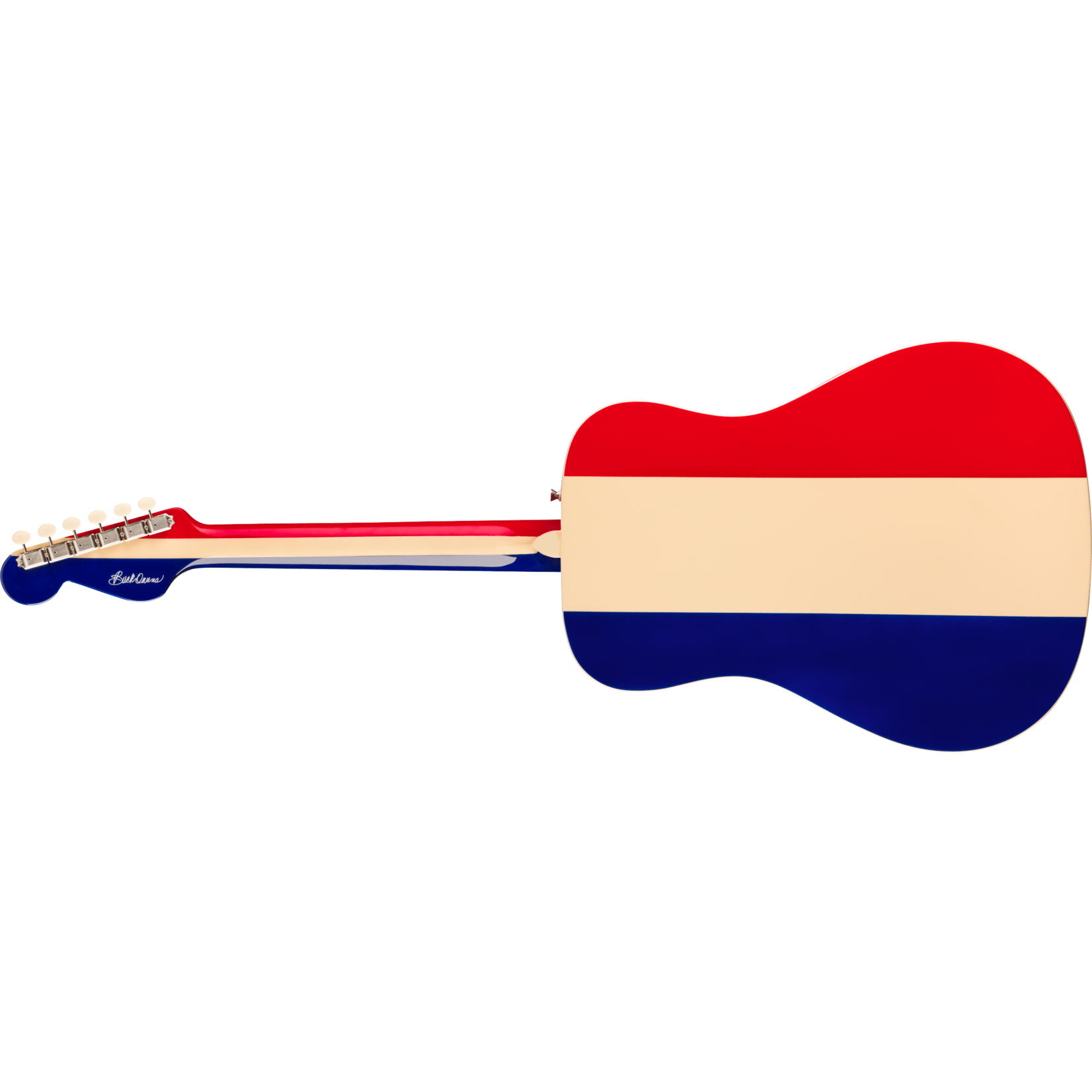 Fender Buck Owens Limited Edition Kingman with Case - Red White and Blue