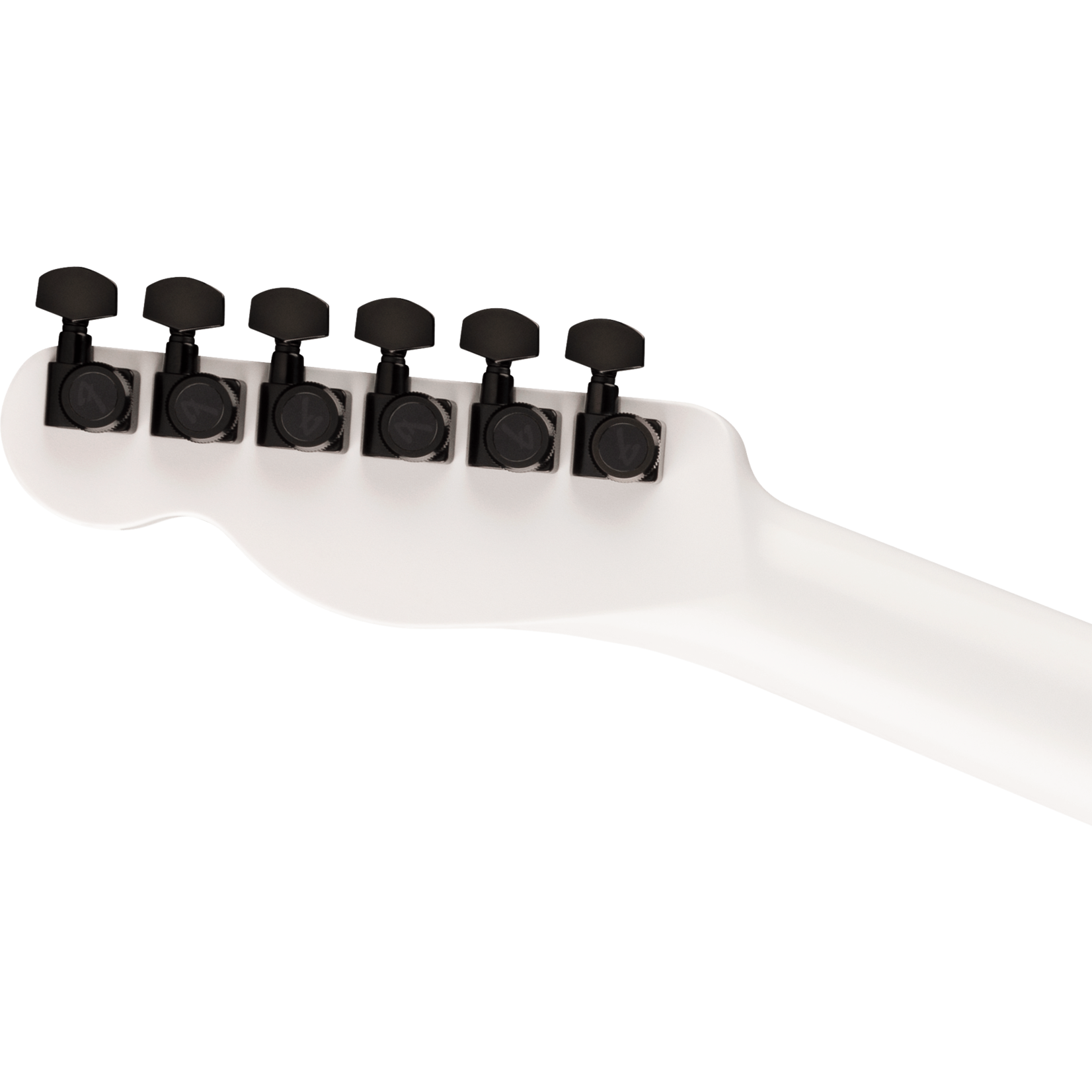 Fender Jack White Triplesonic Acoustasonic Telecaster w/Case, Maple Fingerboard, White Pickguard - Satin Arctic White with Black Top