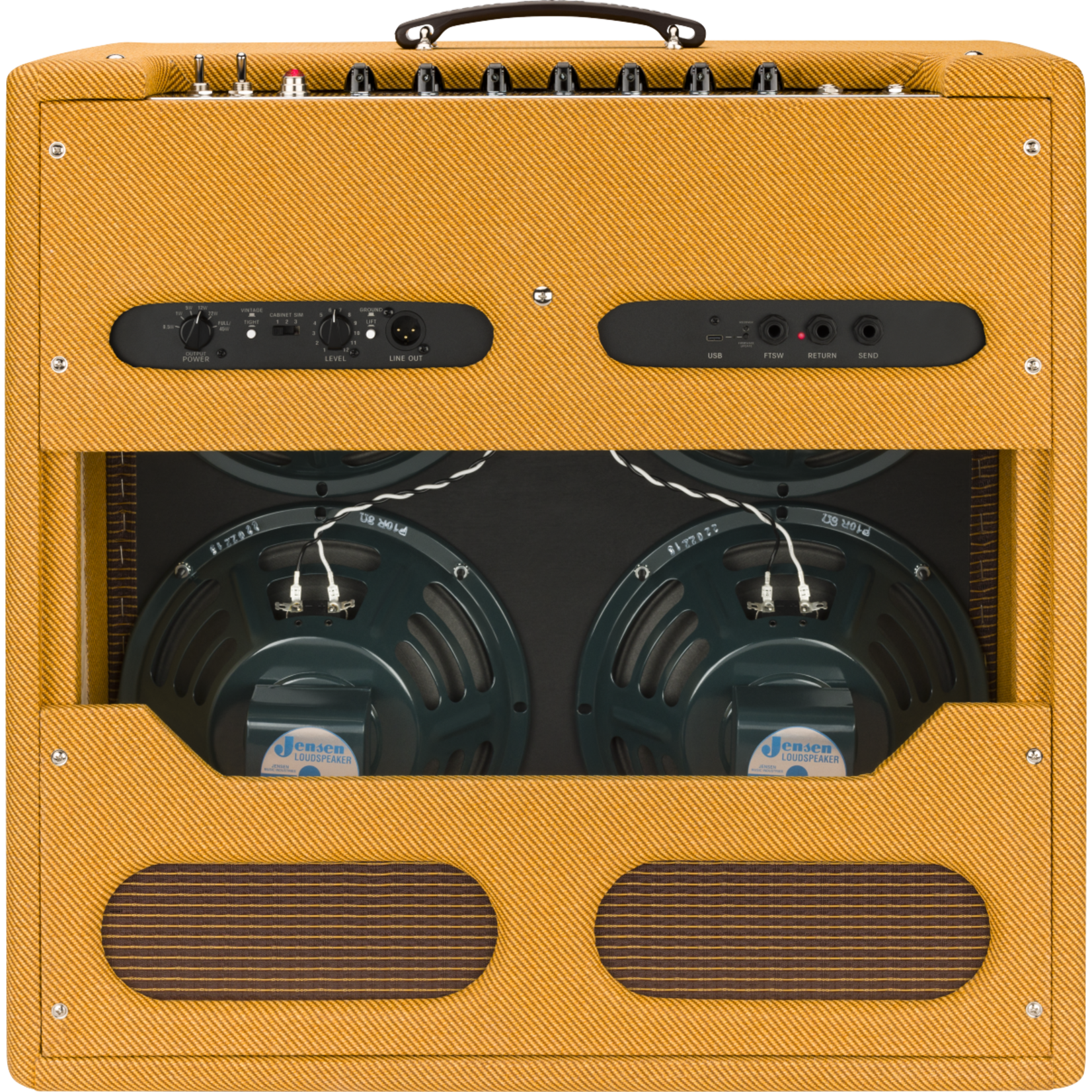 Fender Tone Master® '59 Bassman Combo Amp - Lacquered Tweed