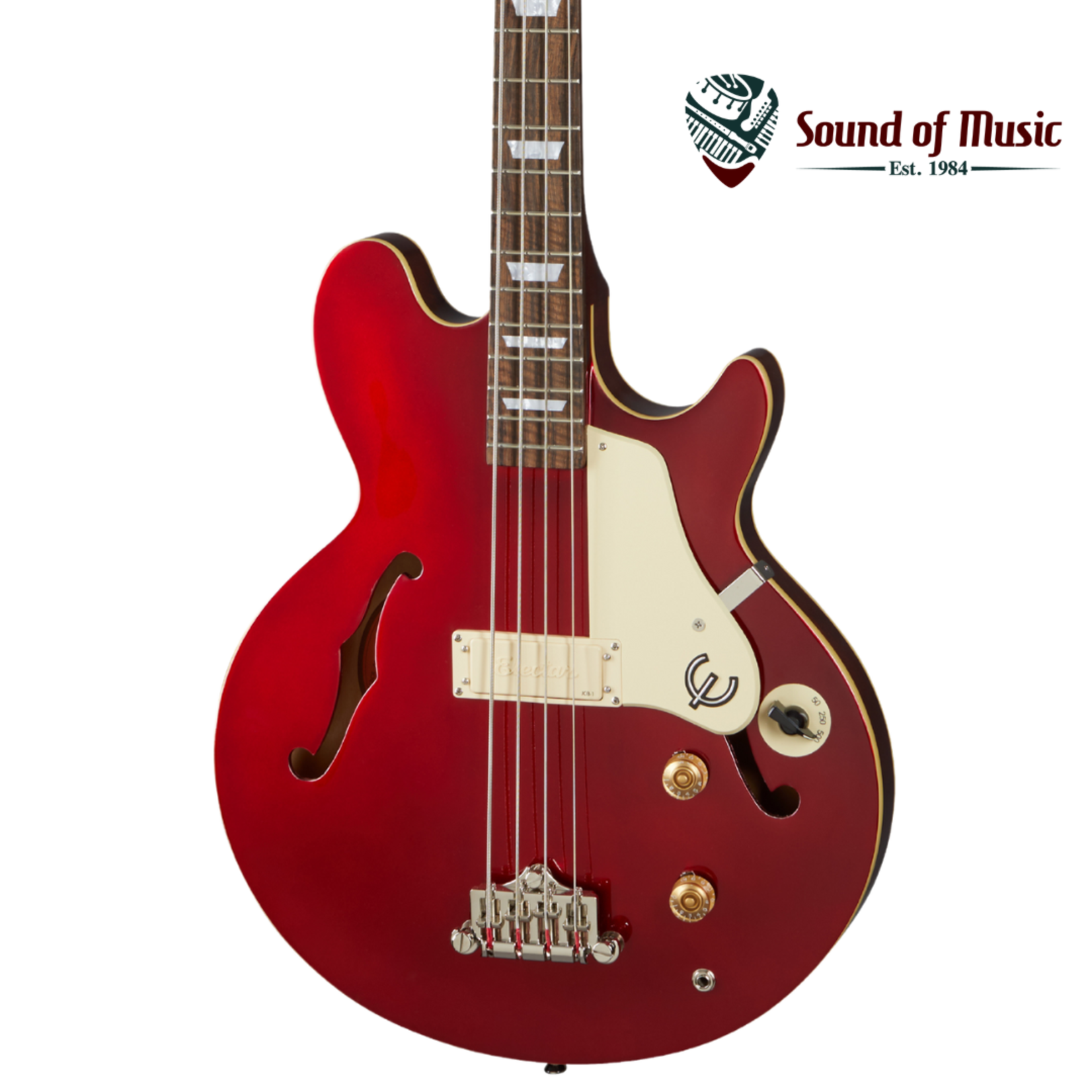 Epiphone Jack Casady Bass - Sparkling Burgundy