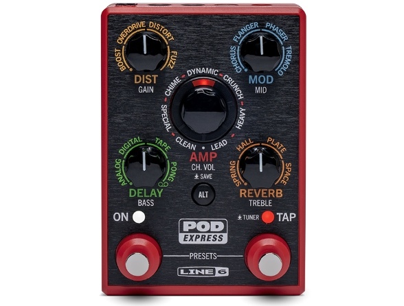 LINE6 POD Express Guitar Multi-Effect Pedal
