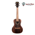 Kala Kala Striped Ebony Concert Ukulele