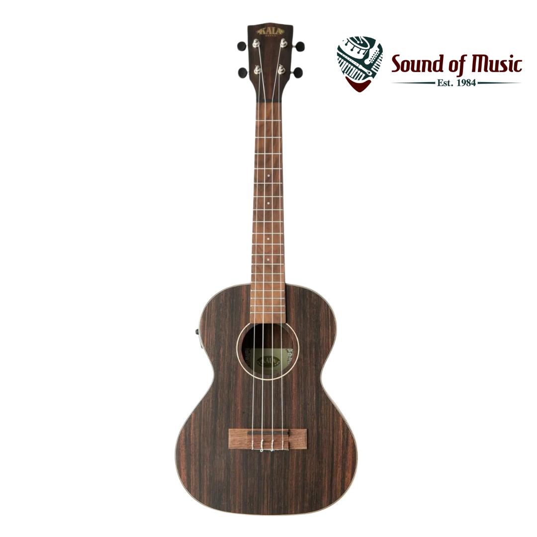 Kala KA EBY TE Ebony Tenor Acoustic-Electric