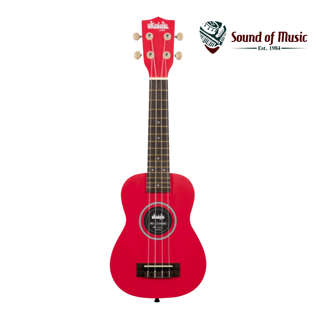 Kala Ukadelic Cherry Bomb Soprano Ukulele