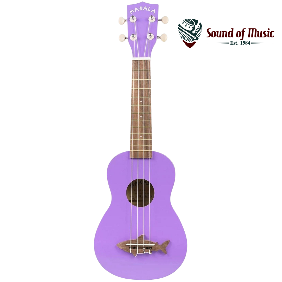 Kala Soprano Shark Ukulele - Sea Urchin Purple