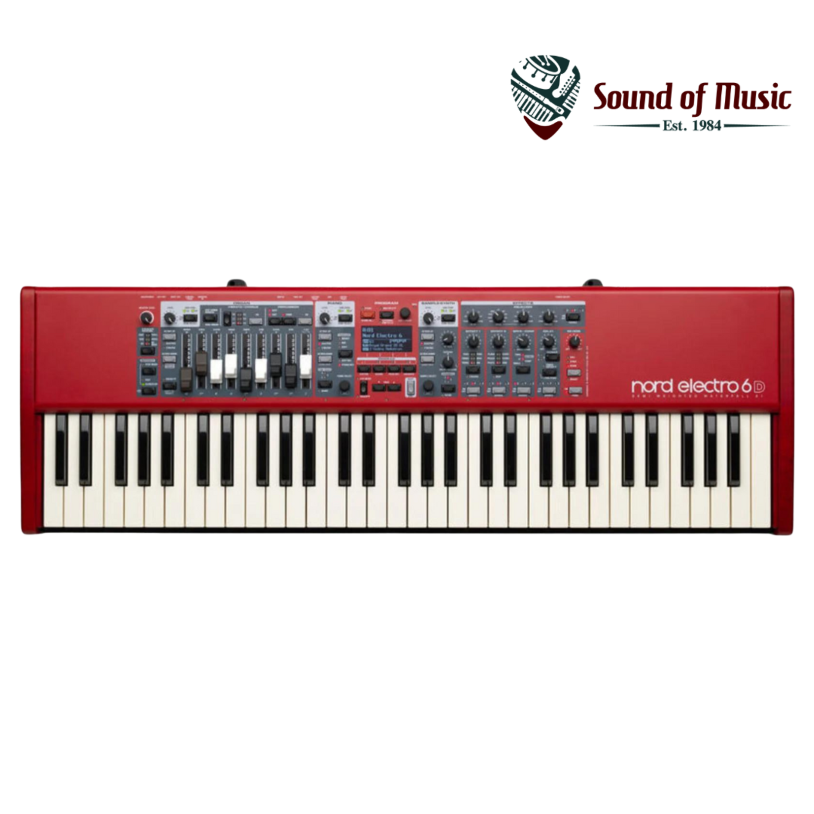 Nord Electro 6D Semi-Weighted Waterfall Action 61 Key Keyboard