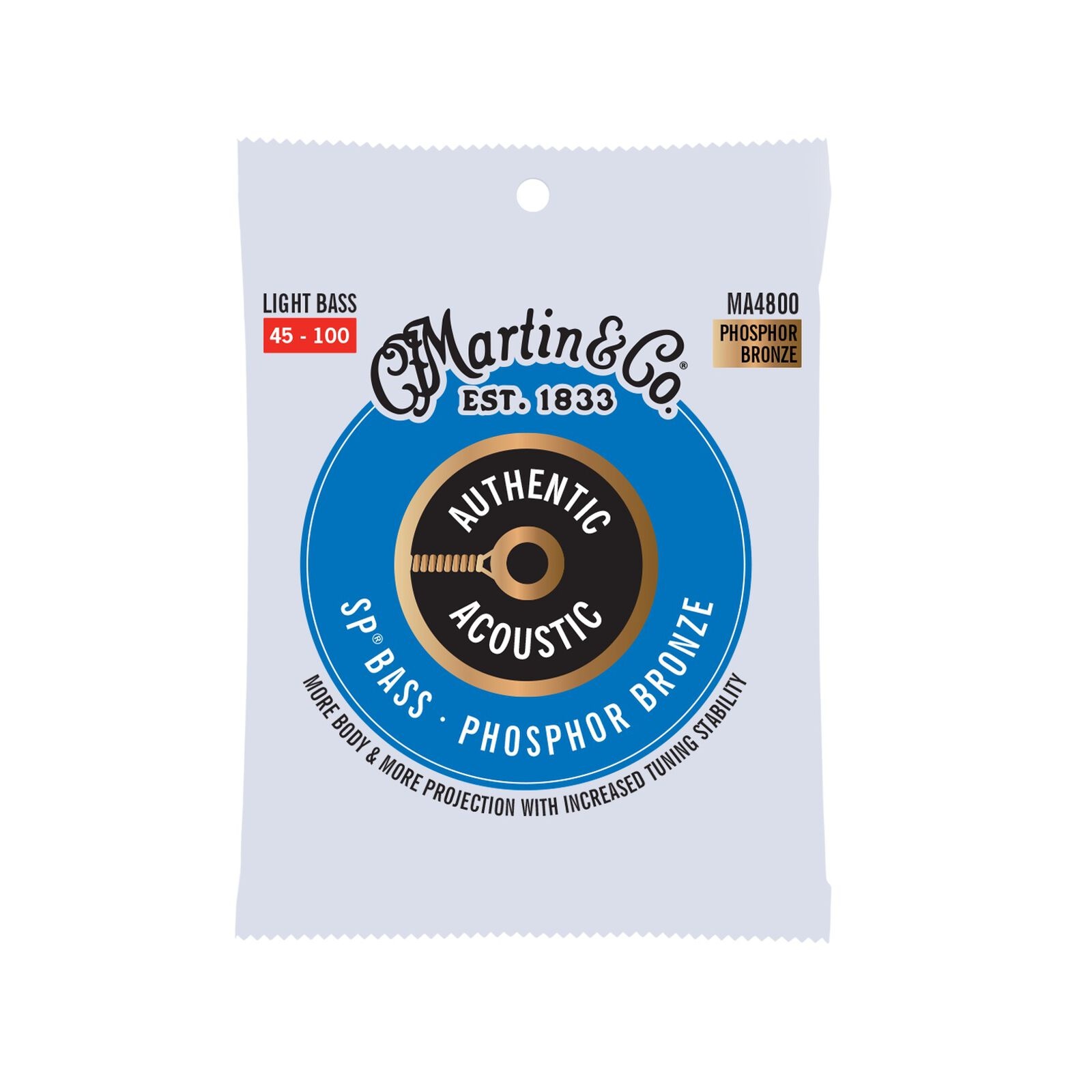 Martin Authentic Acoustic SP® Bass Strings 45 - 100