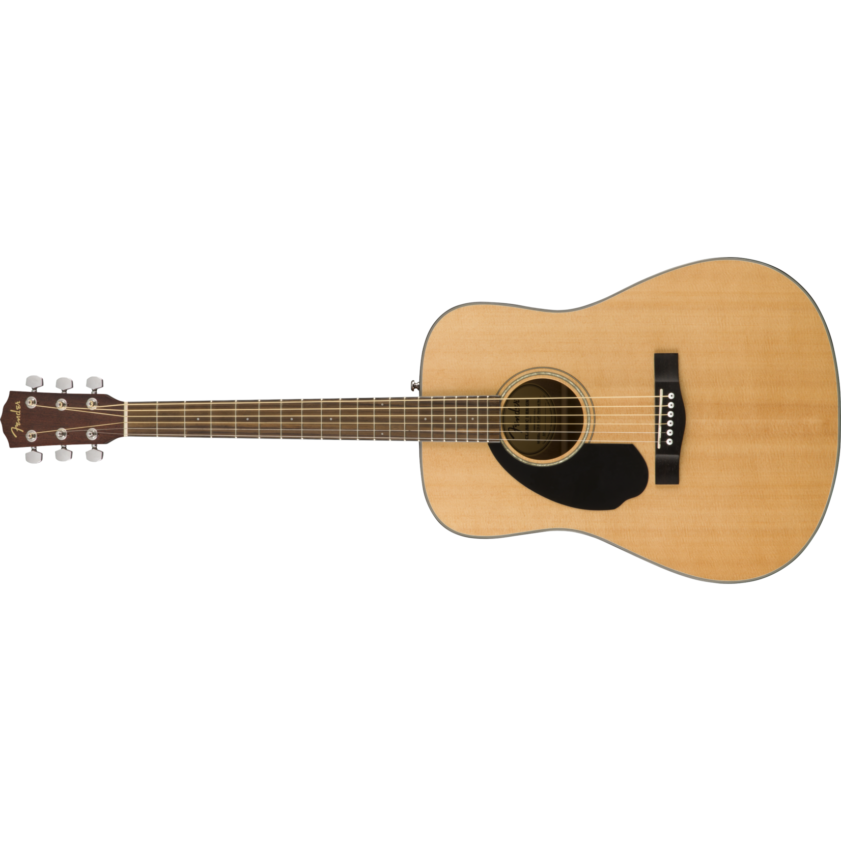 Fender CD-60S Left Hand, Walnut Fingerboard - Natural
