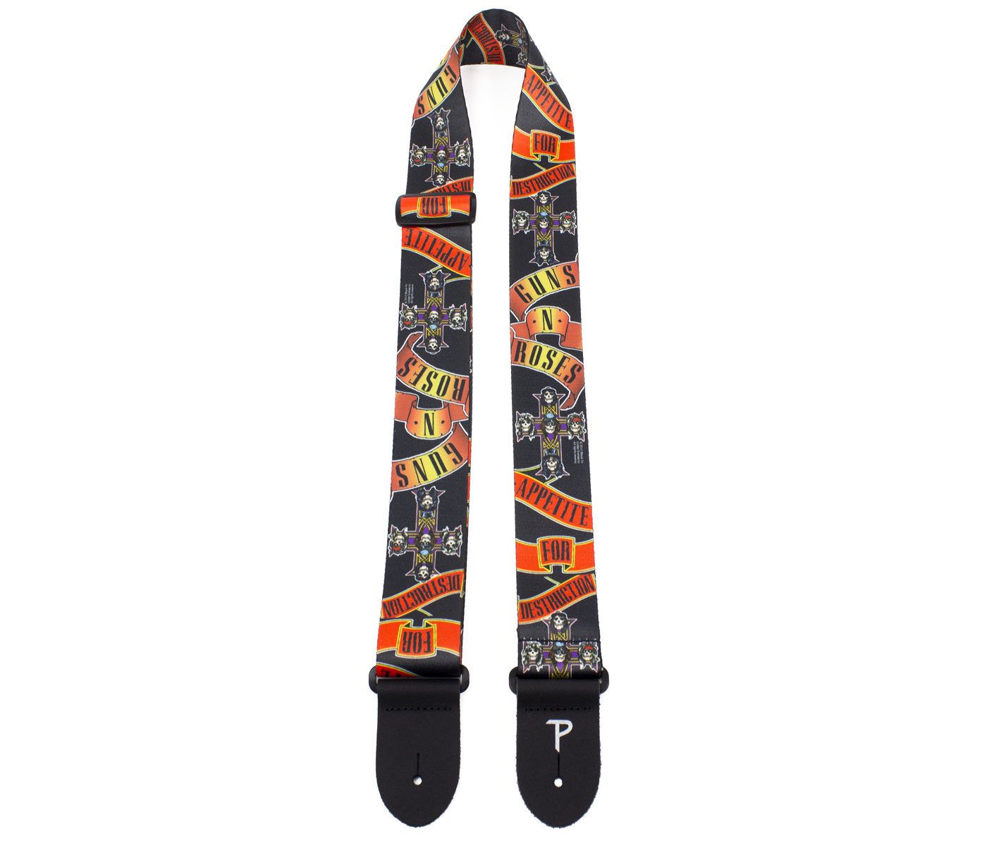 Perri's Guns N’ Roses Appetite For Destruction Polyester Guitar Strap