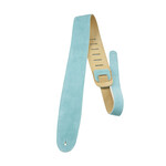 Perri's Perri's 2.5″ Soft Suede with Backing Guitar Strap - Teal