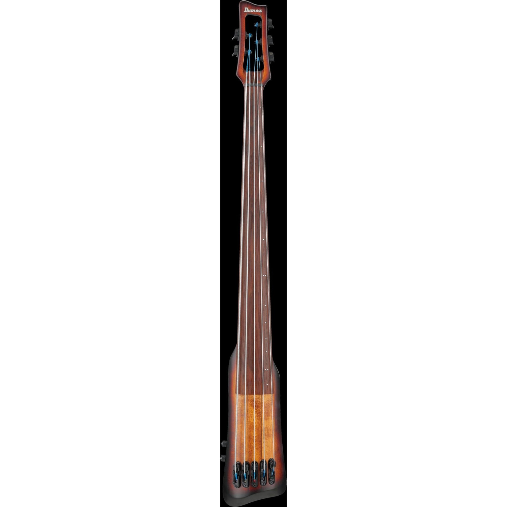 Ibanez UB805 Electric Upright Bass W/ Bag and Stand - Mahogany Oil Burst