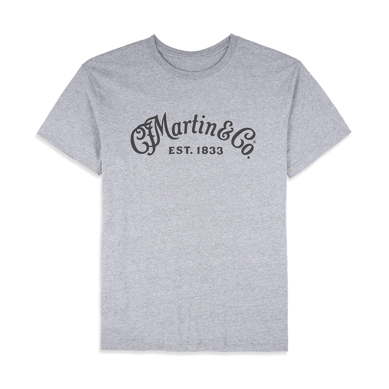 Martin Logo T-Shirt - 2XL Heather Granite