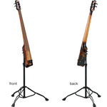 IBANEZ Ibanez UB805 Electric Upright Bass W/ Bag and Stand - Mahogany Oil Burst