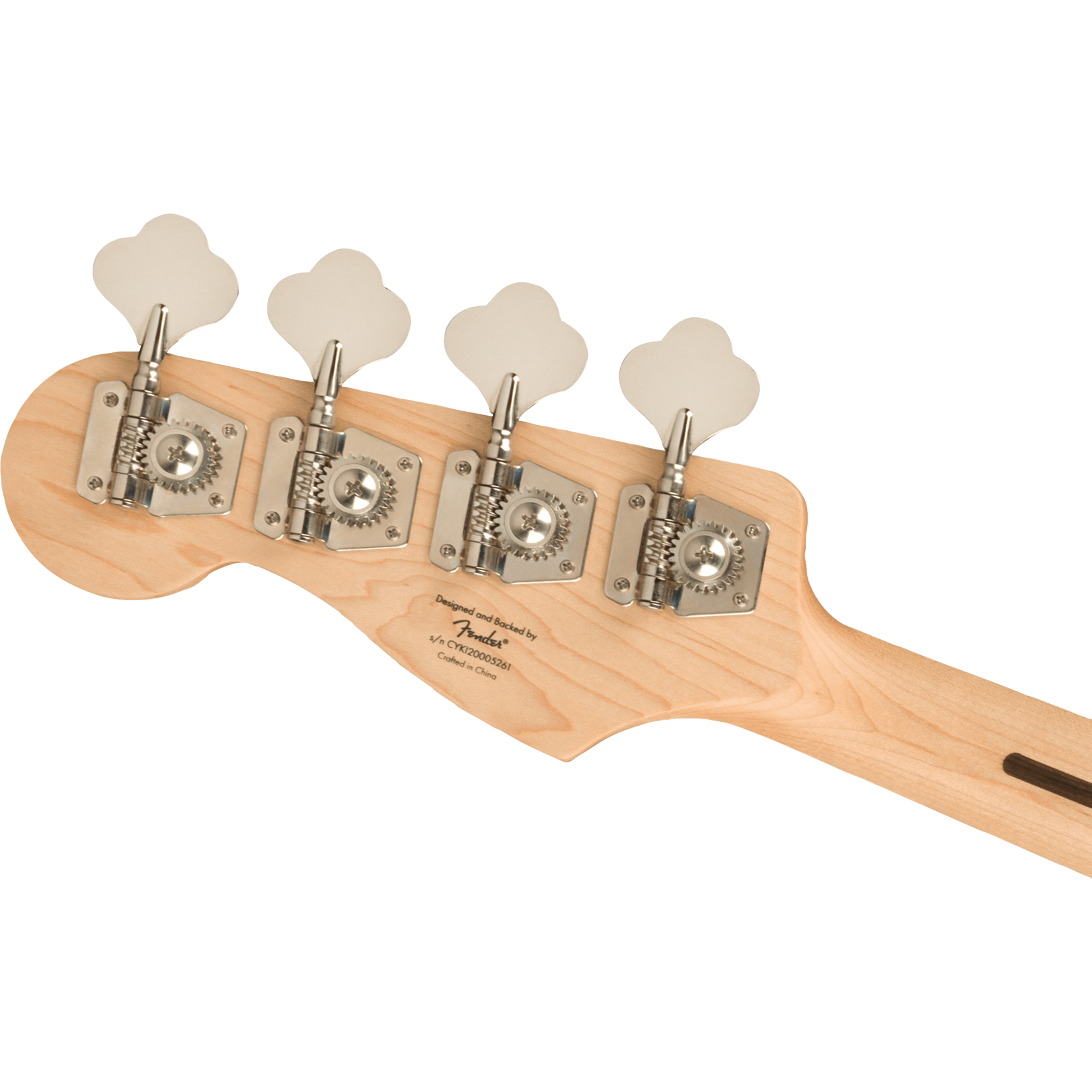 Squier Affinity Series Jaguar Bass H, Maple Fingerboard, Black Pickguard - Black