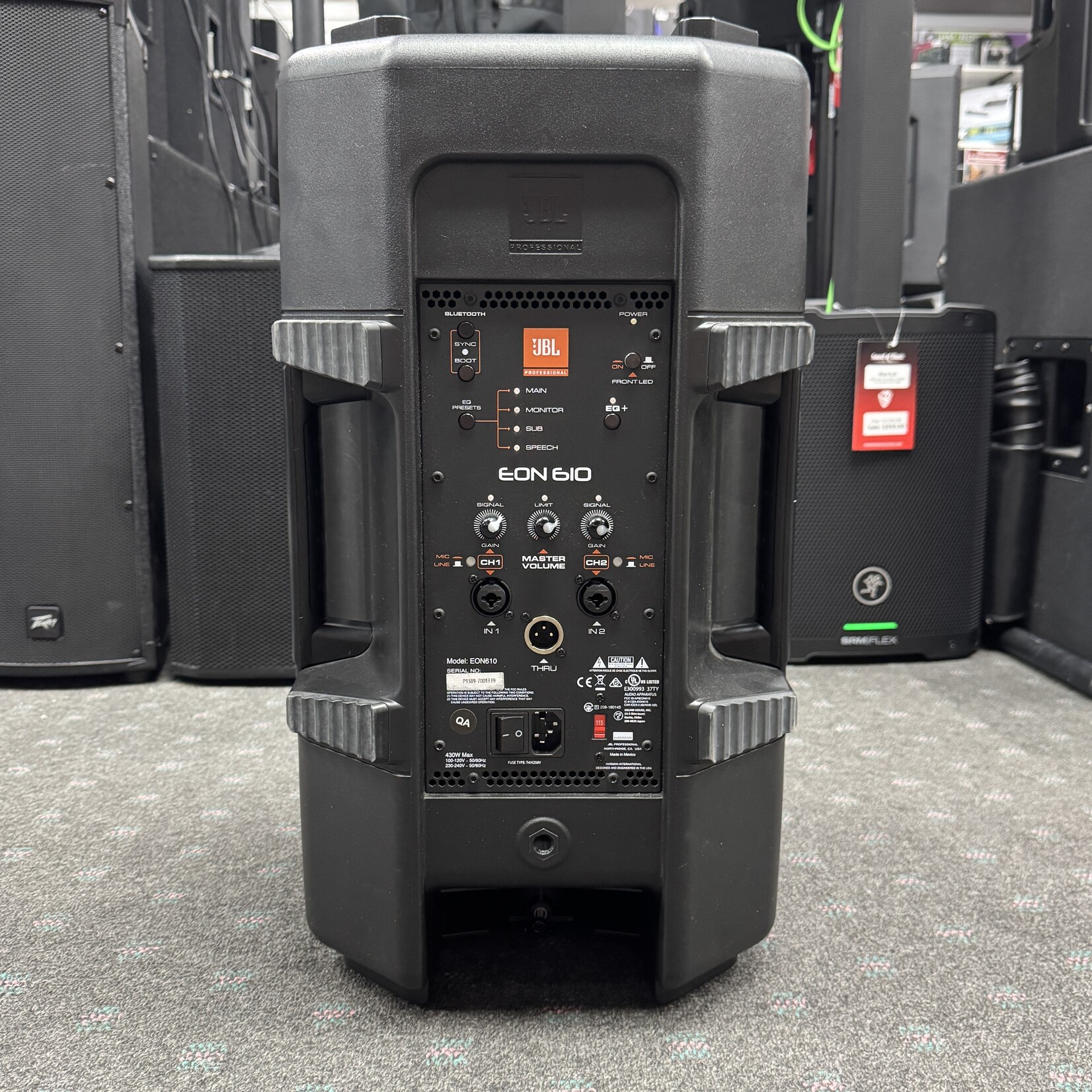 JBL EON610 Compact Powered Speaker - (Used)