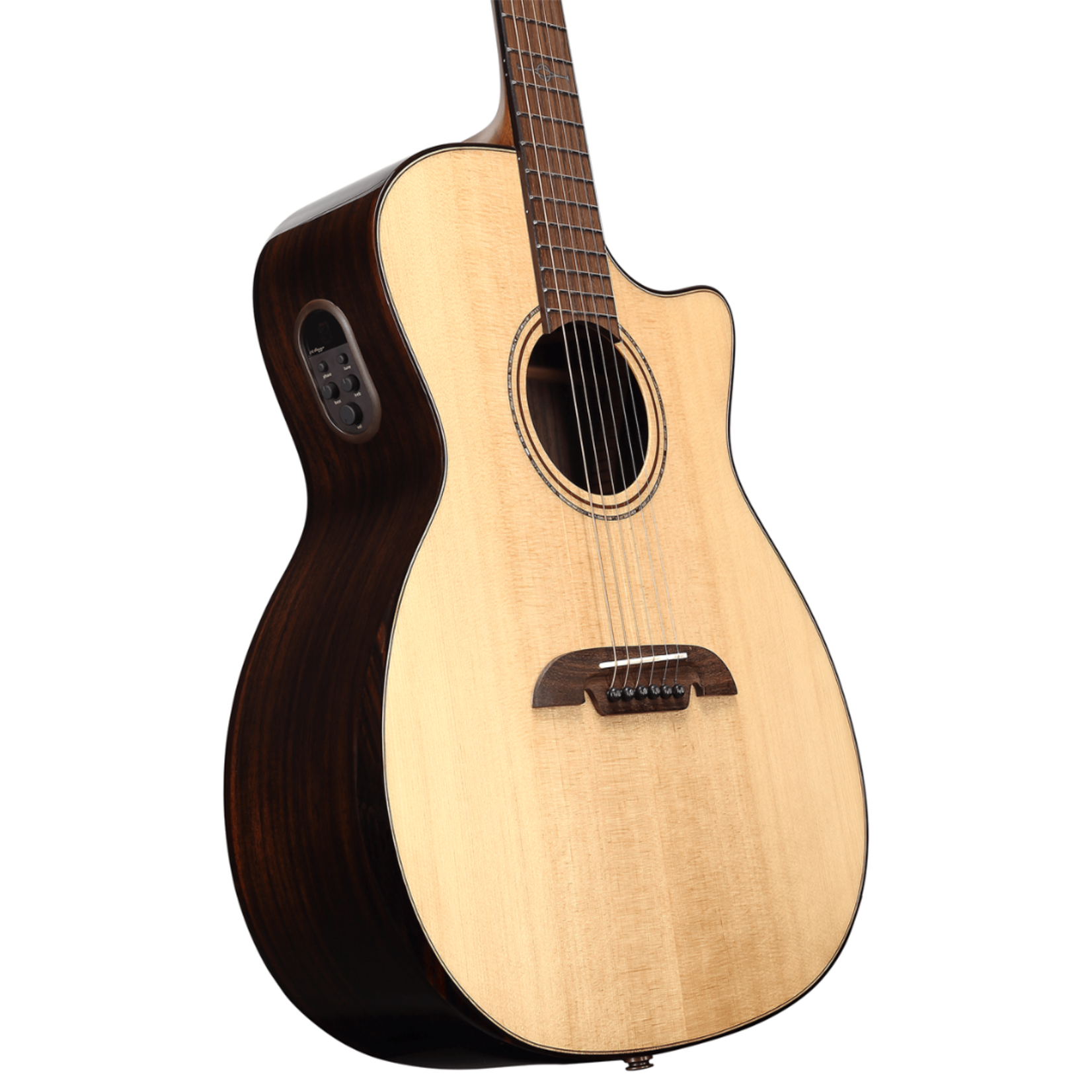 Alvarez AEG70ce Artist Elite Grand Auditorium Acoustic-Electric Guitar W/Armrest & Cutaway - Natural