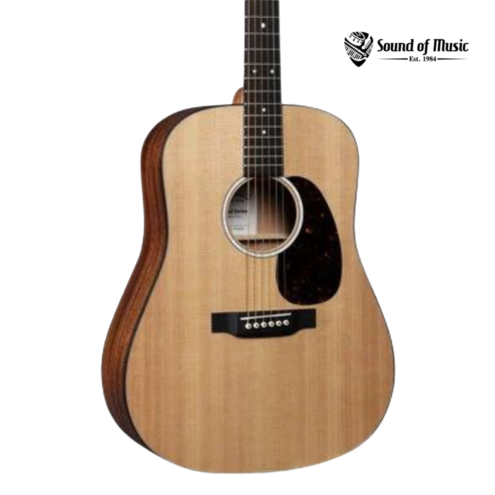 Martin D-10E Acoustic-Electric Guitar W/Softshell Case - Spruce