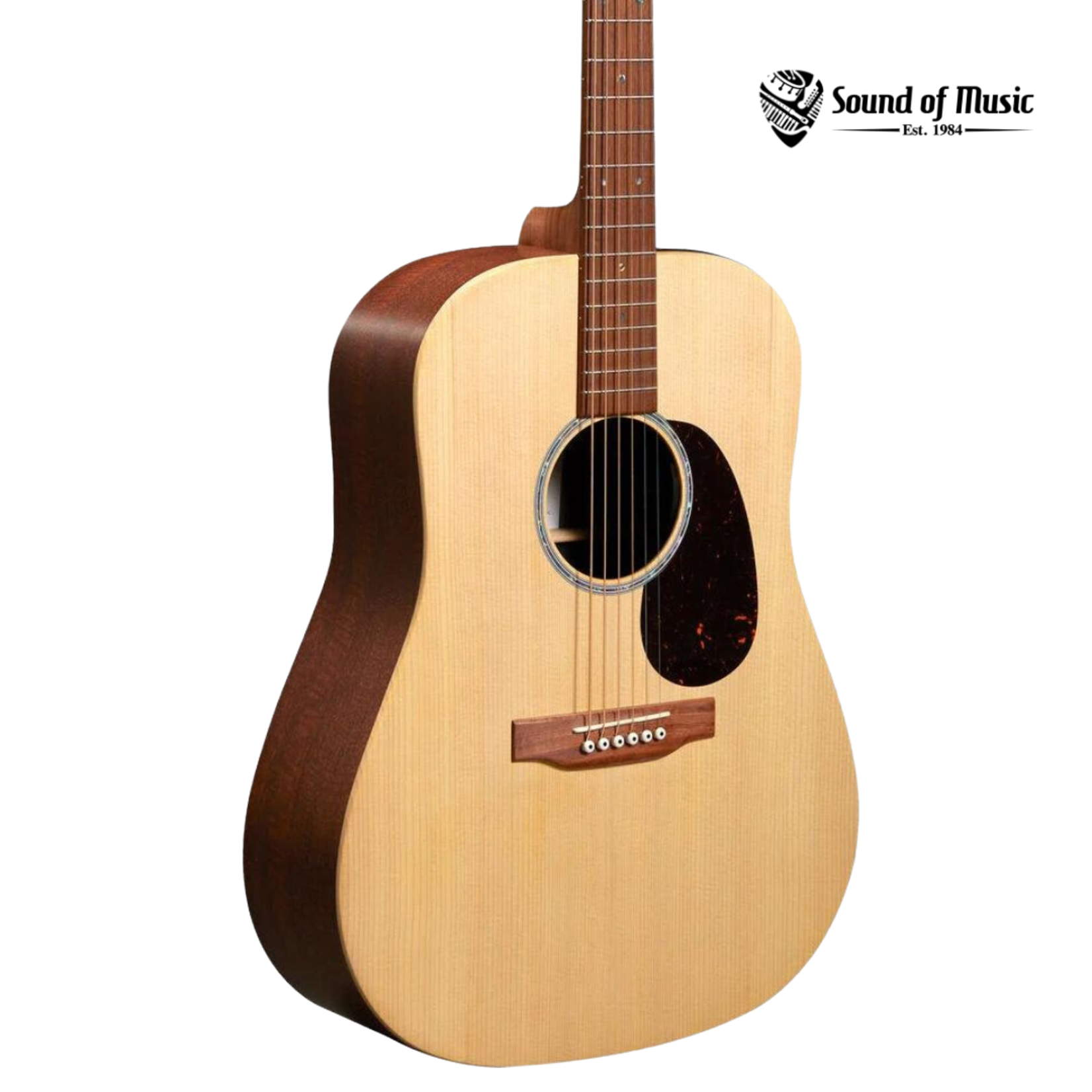 Martin D-X2E Acoustic-Electric Guitar W/Softshell Case - Mahogany
