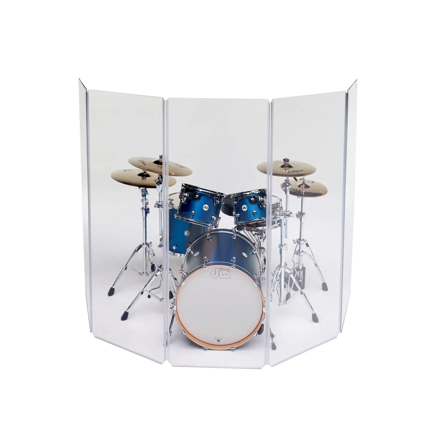 ClearSonic CSP A2466x5 Acrylic Drum Shield - 5-Panel
