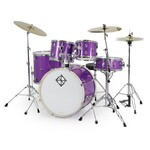 Dixon Dixon Spark 5pc Complete Drum Kit - Purple Sparkle