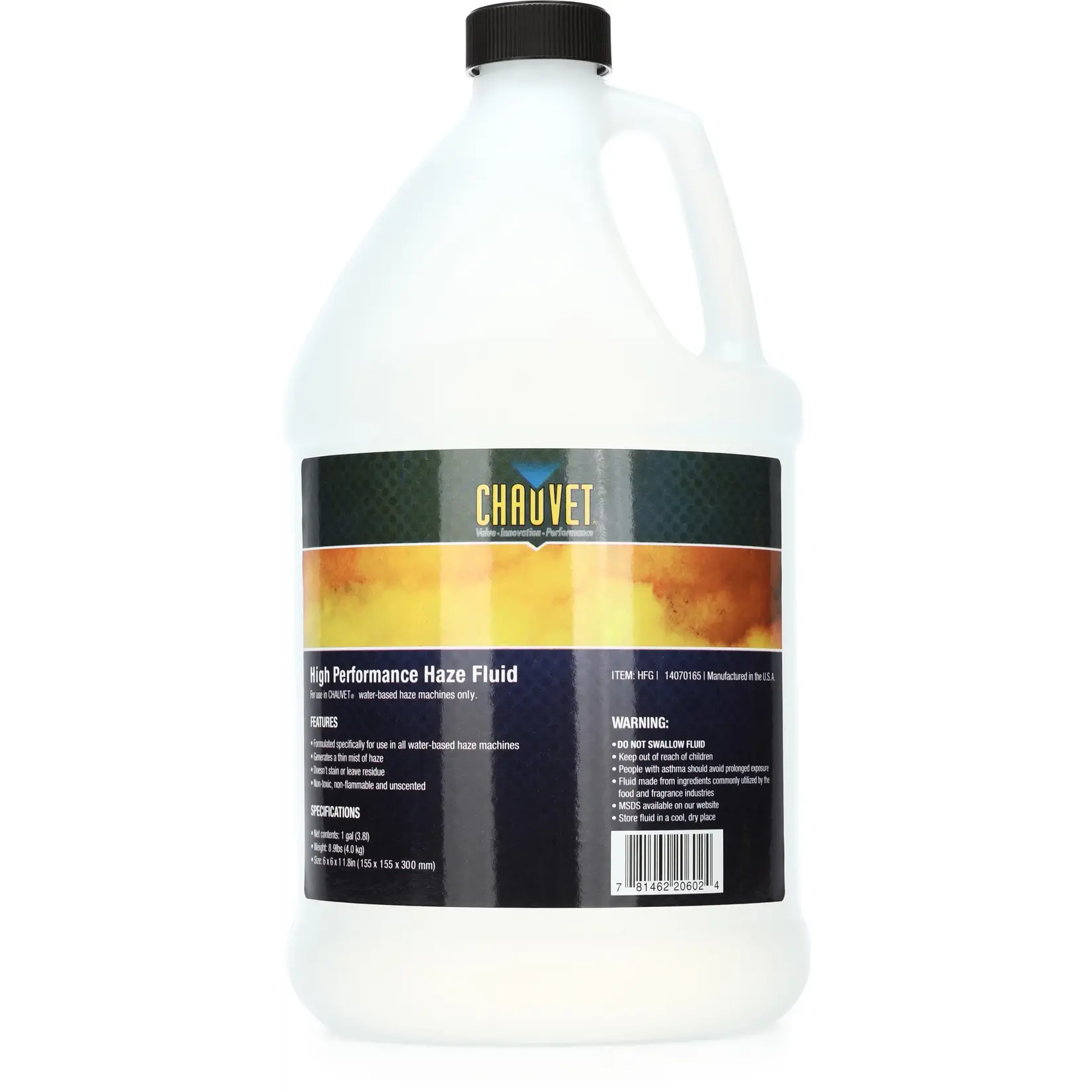 Chauvet DJ HFG High Performance Haze Fluid - 1 Gallon