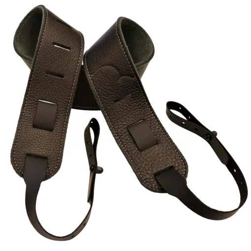 Franklin  Glove Leather Banjo Strap - Black